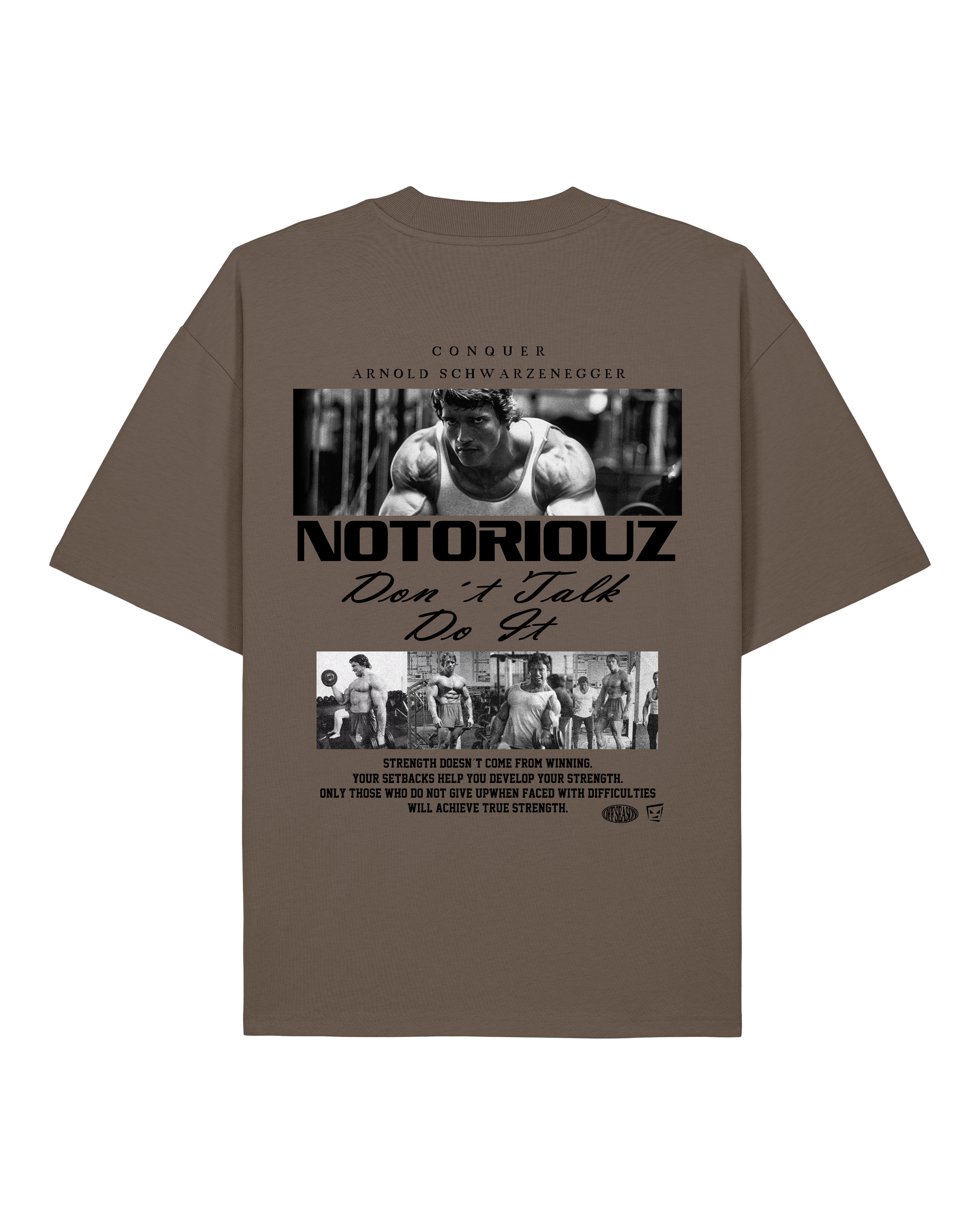Teeflix Fitness Shirt Herren Oversized | Pump Cover Workout Shirt Deutsch