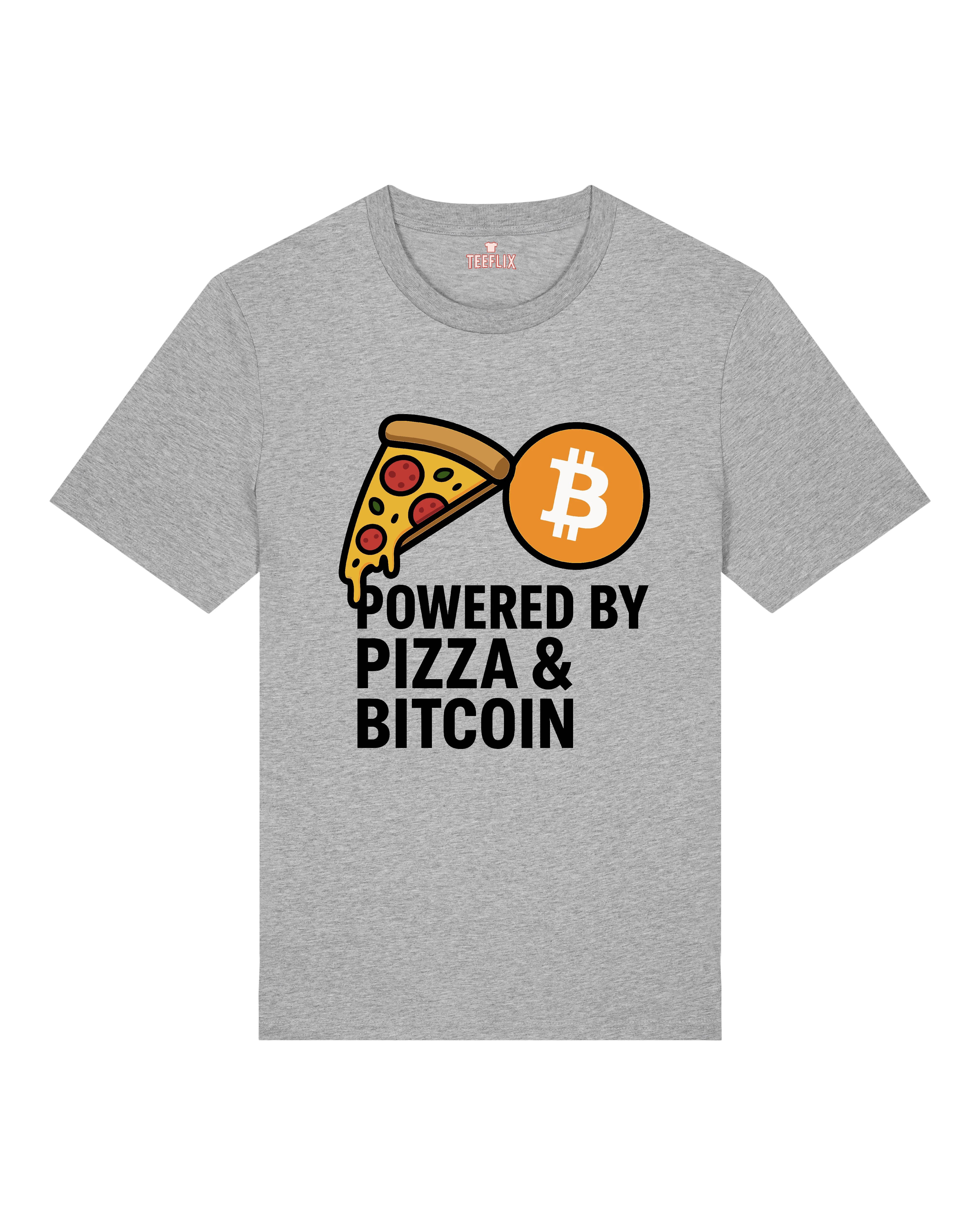 Powered By Pizza & BTC - Premium Shirt