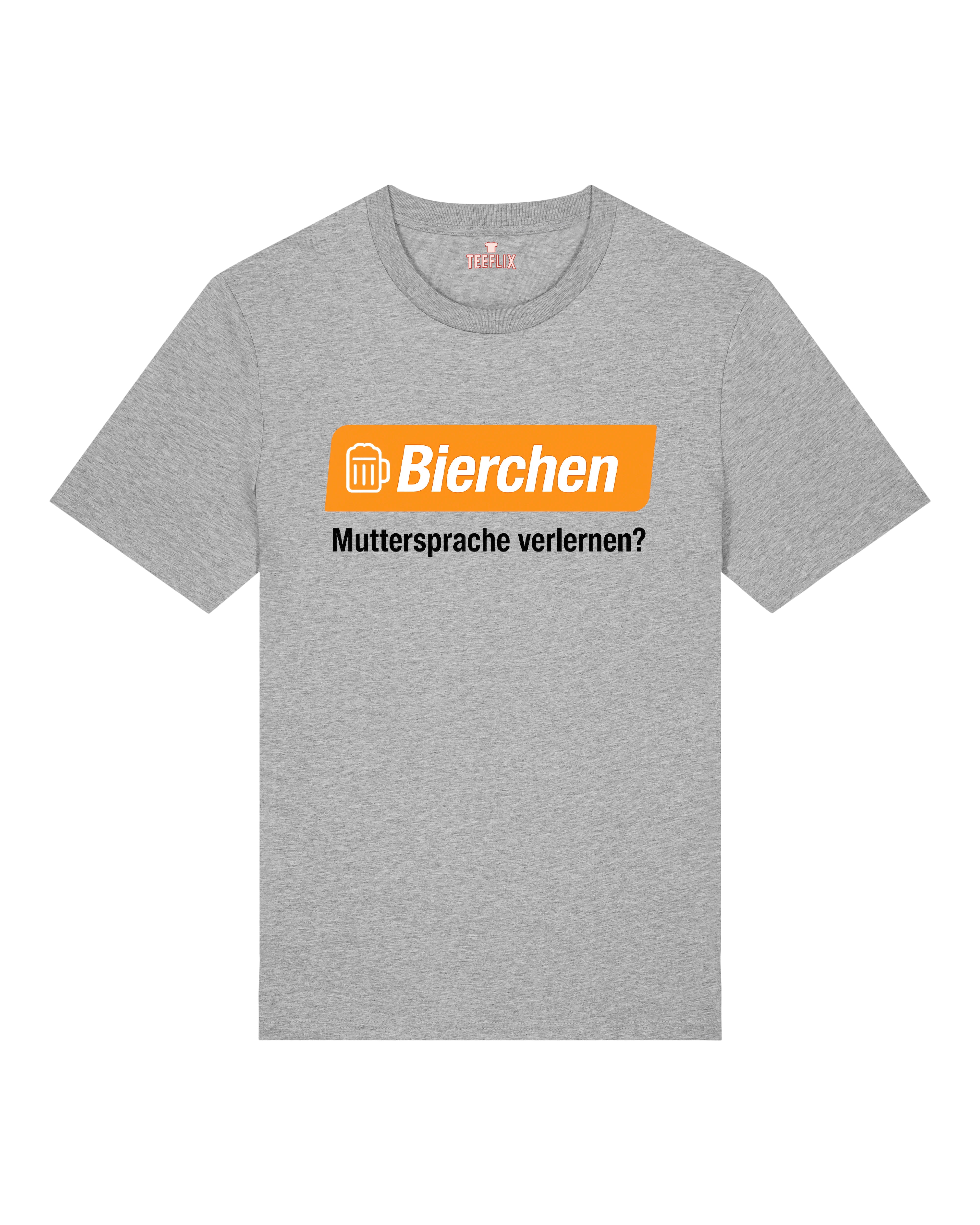 Bierchen Muttersprache verlernen? - Premium Shirt Unisex
