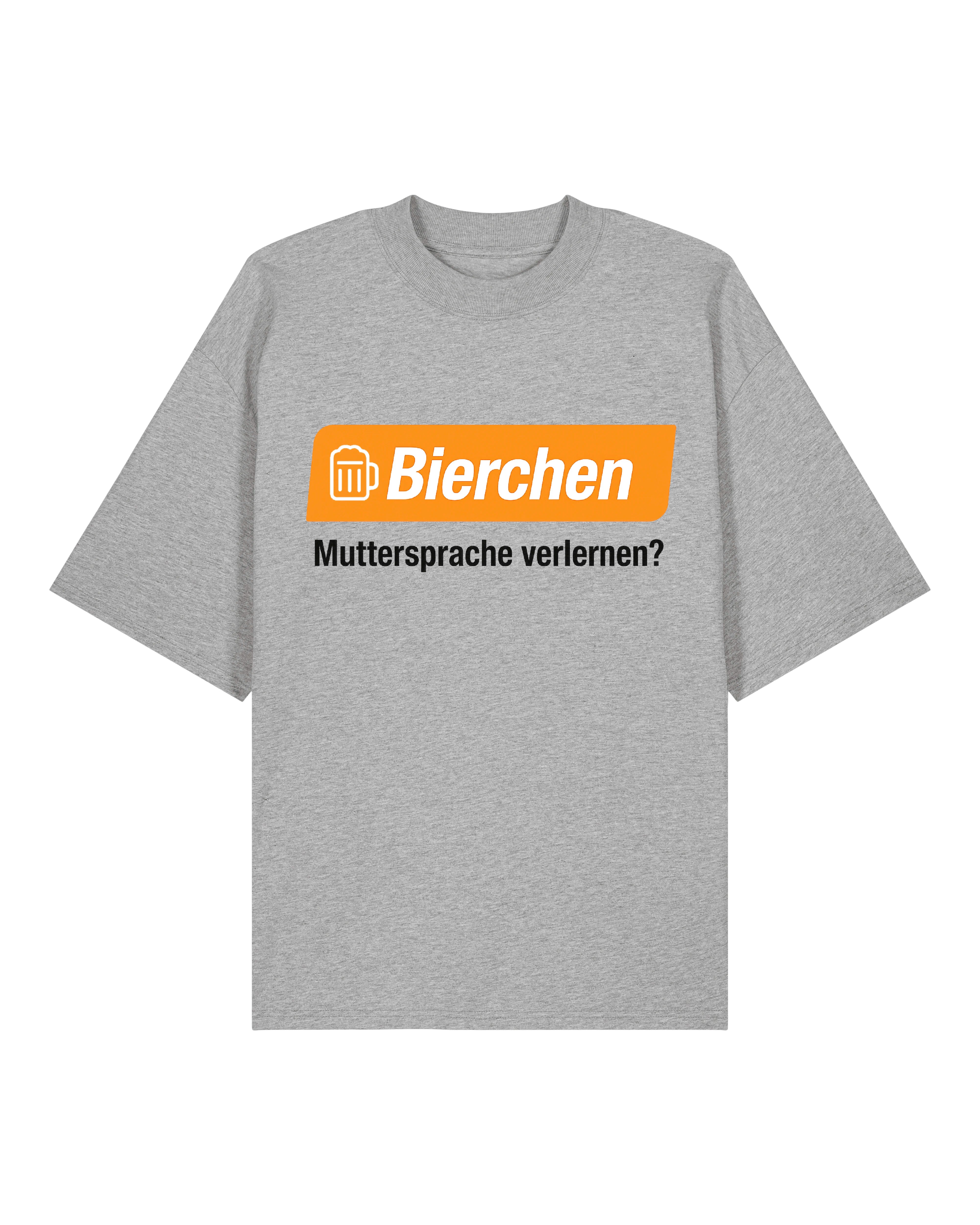 Bierchen Muttersprache verlernen? - Premium Shirt Unisex