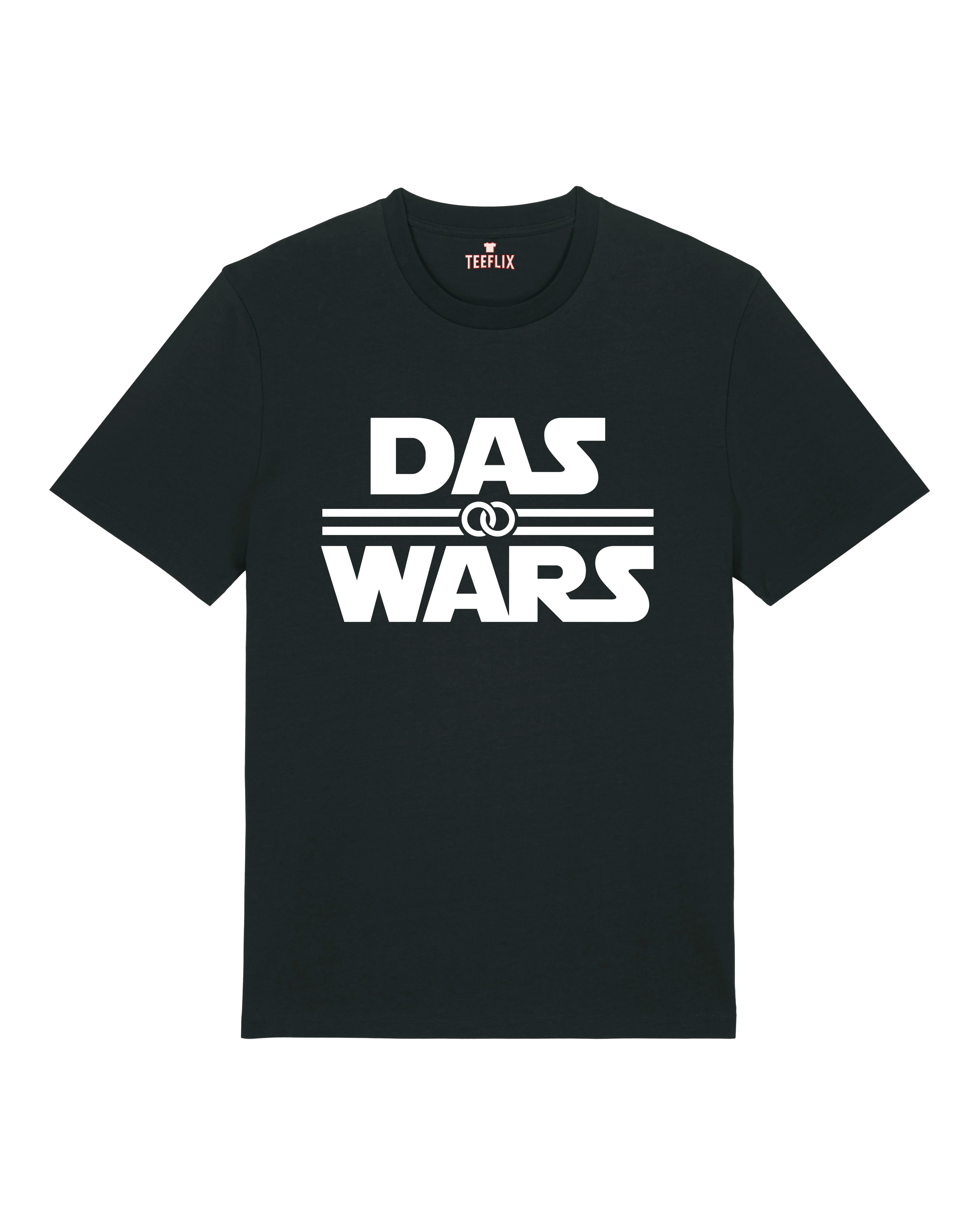 DAS WARS T-Shirt in Schwarz Klassisch – Witziges JGA Shirt für Männer & Frauen