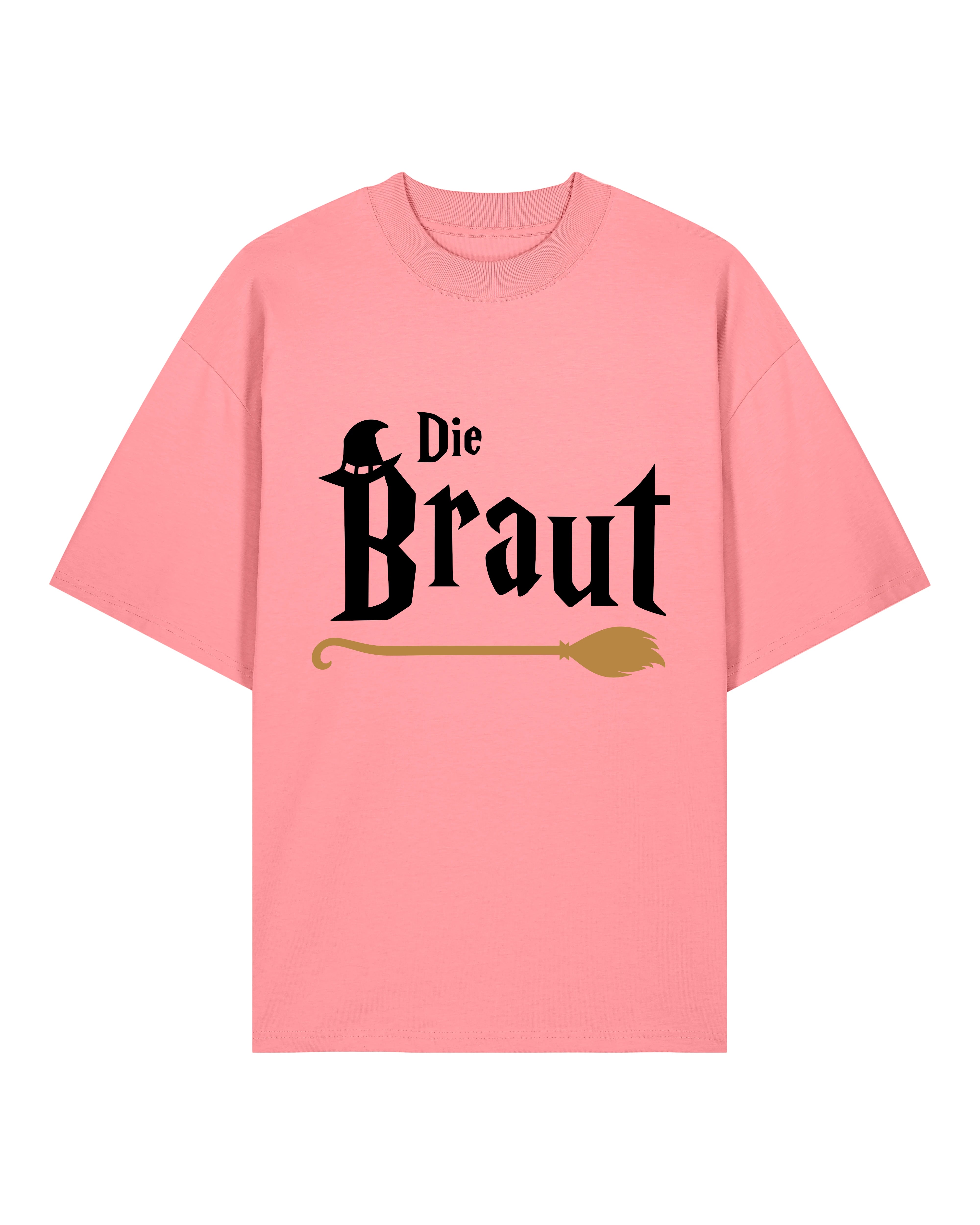JGA Oversized Shirt Die Braut – Rosa, Teeflix