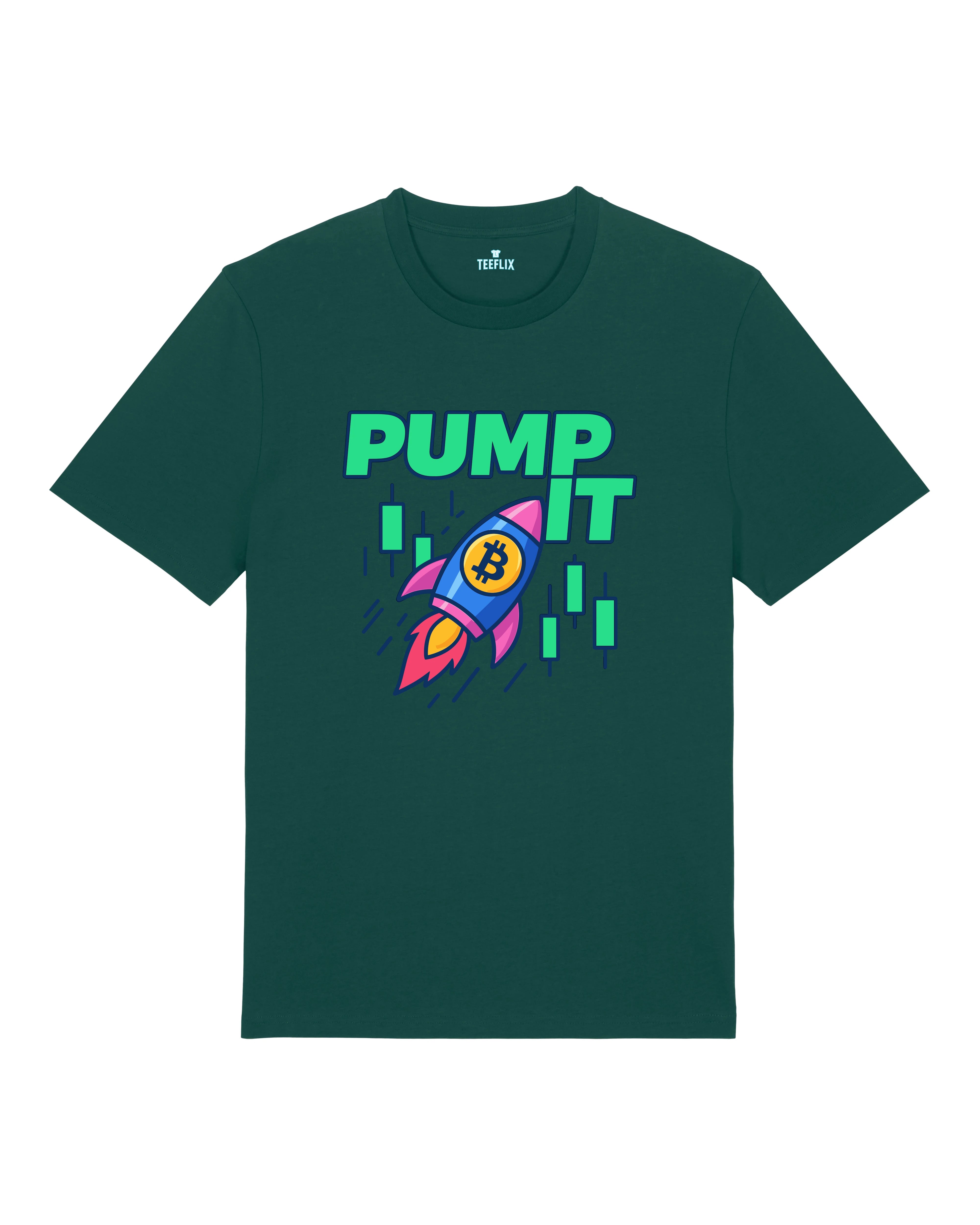 PUMP IT Bitcoin Crypto Shirt | Teeflix