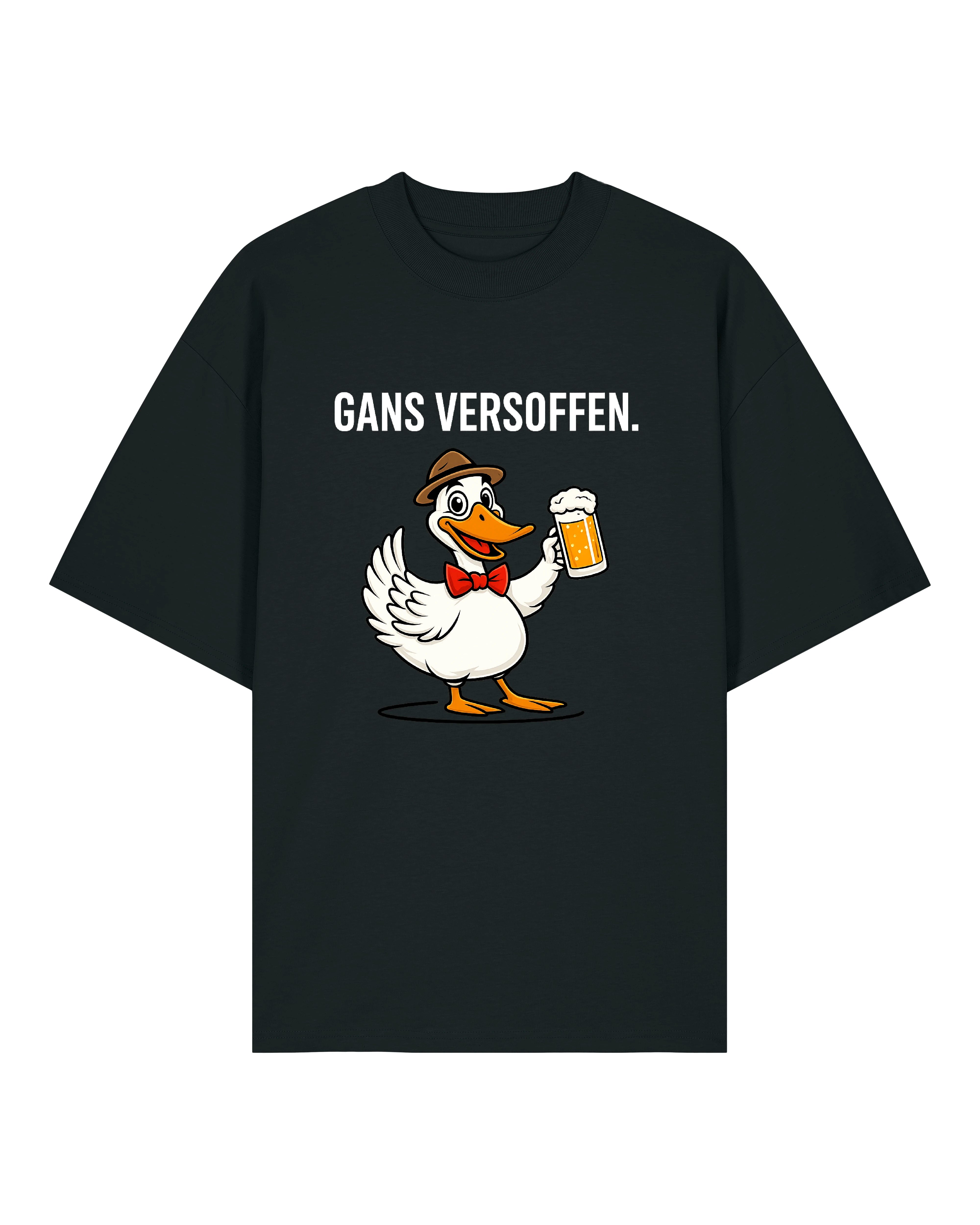 Produktabbildung des T-Shirts mit humorvollem Printmotiv von Teeflix. Erhältlich in verschiedenen Farben – perfekt für Fans von ausgefallener Streetwear, Festivals und ironischer Popkultur-Mode.