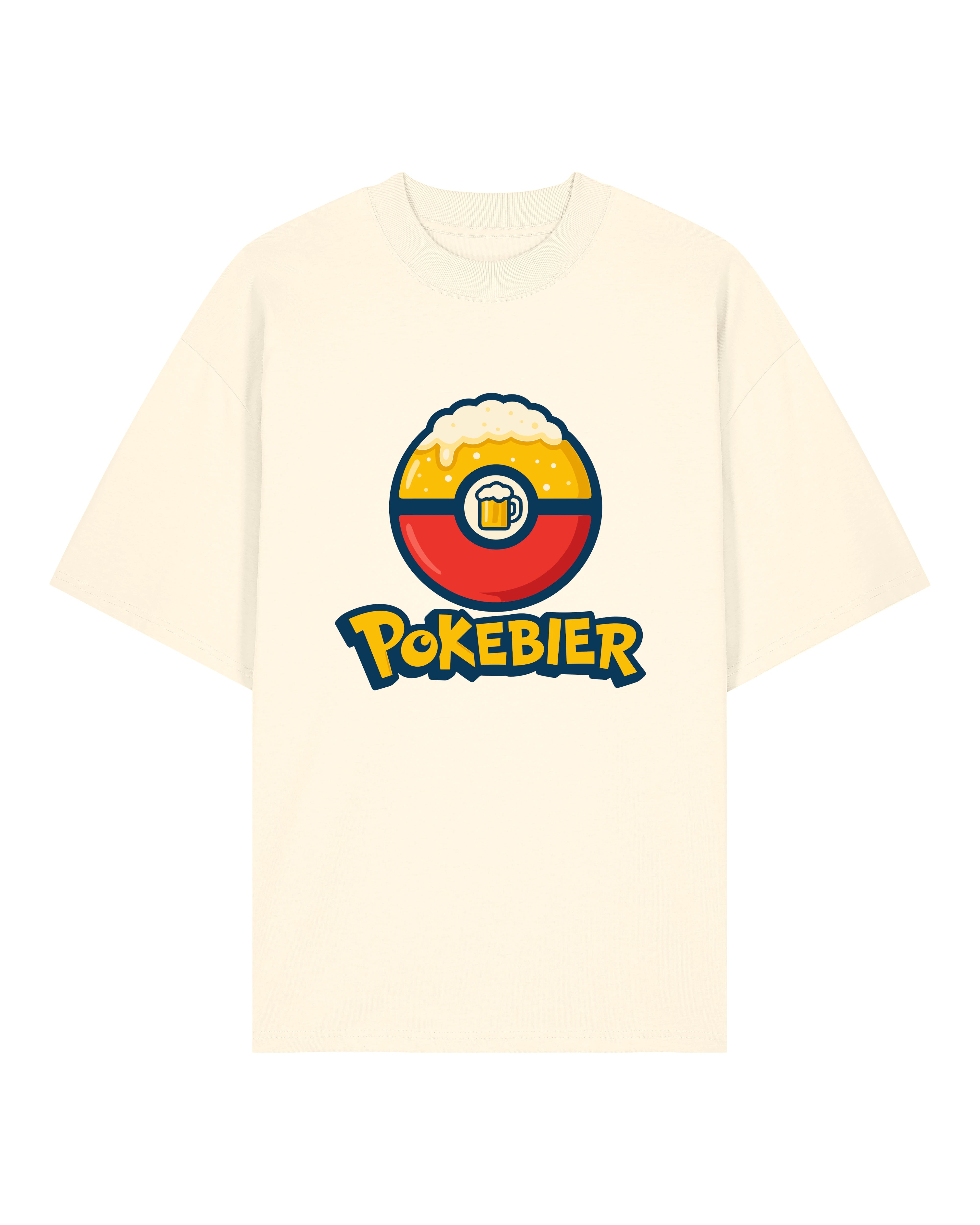 Pokebier Oversized T-Shirt Bier Gaming Shirt Herren Damen | Teeflix
