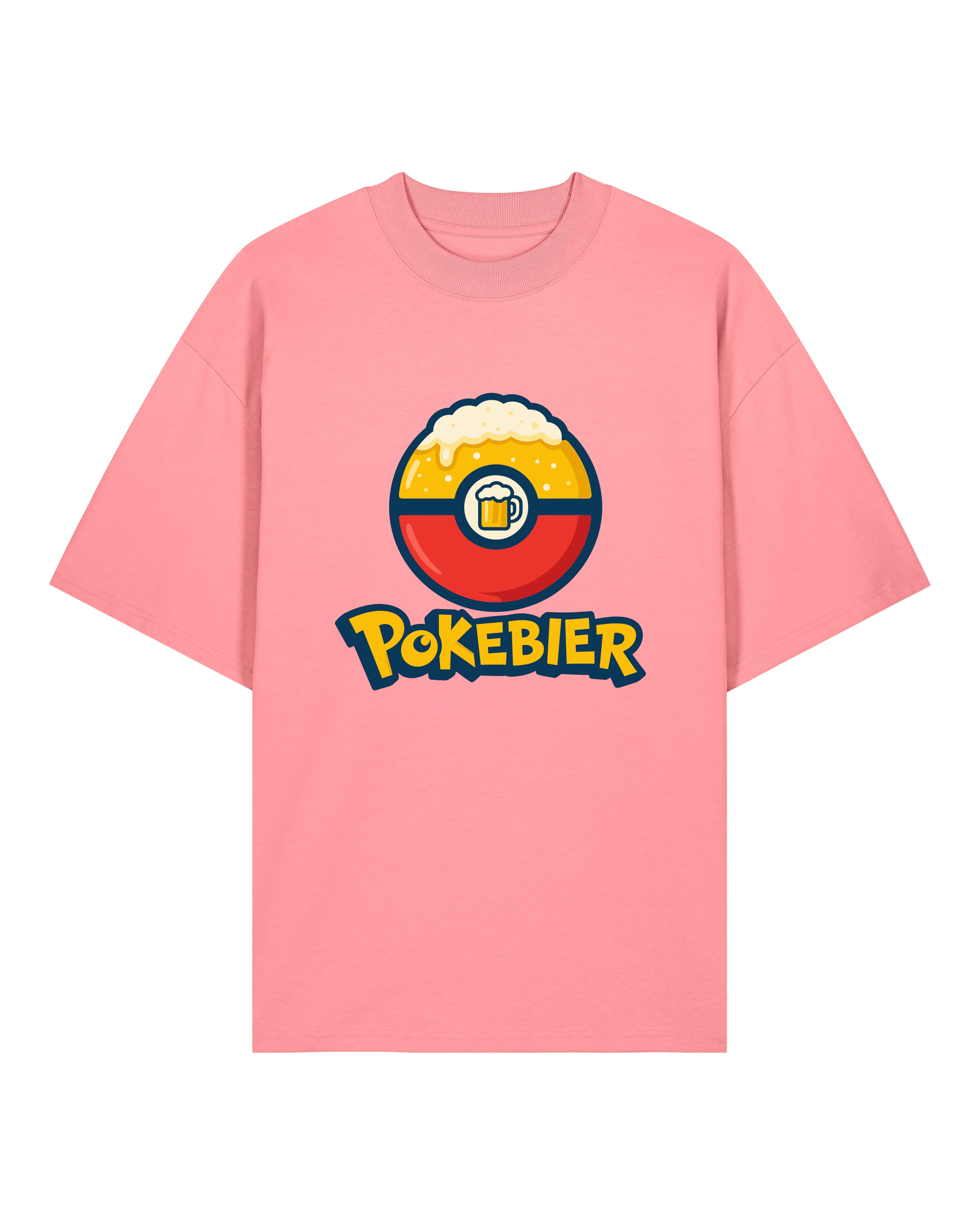 Pokebier Oversized T-Shirt Bier Gaming Shirt Herren Damen | Teeflix