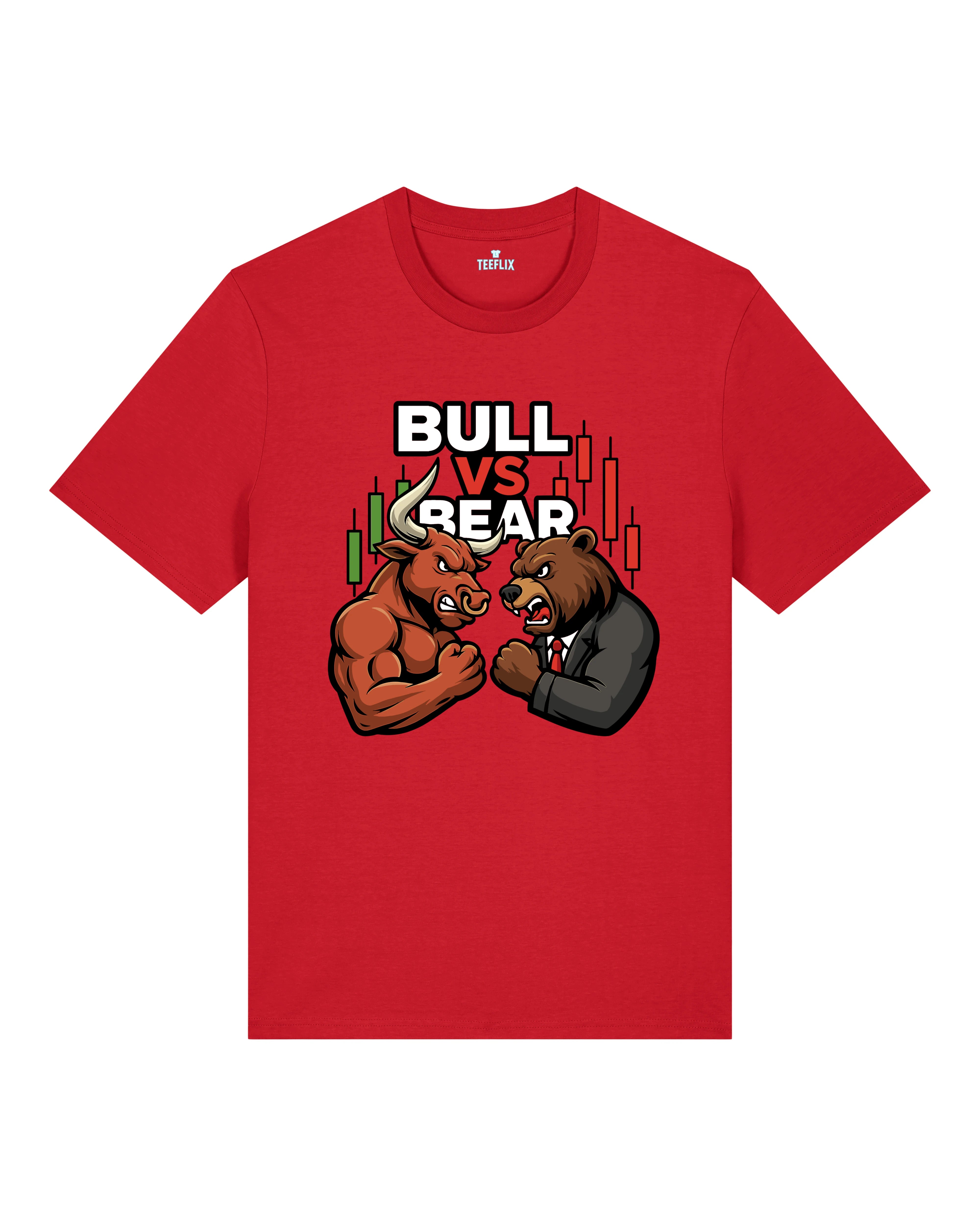 Bull vs Bear Trading Crypto Shirt | Teeflix