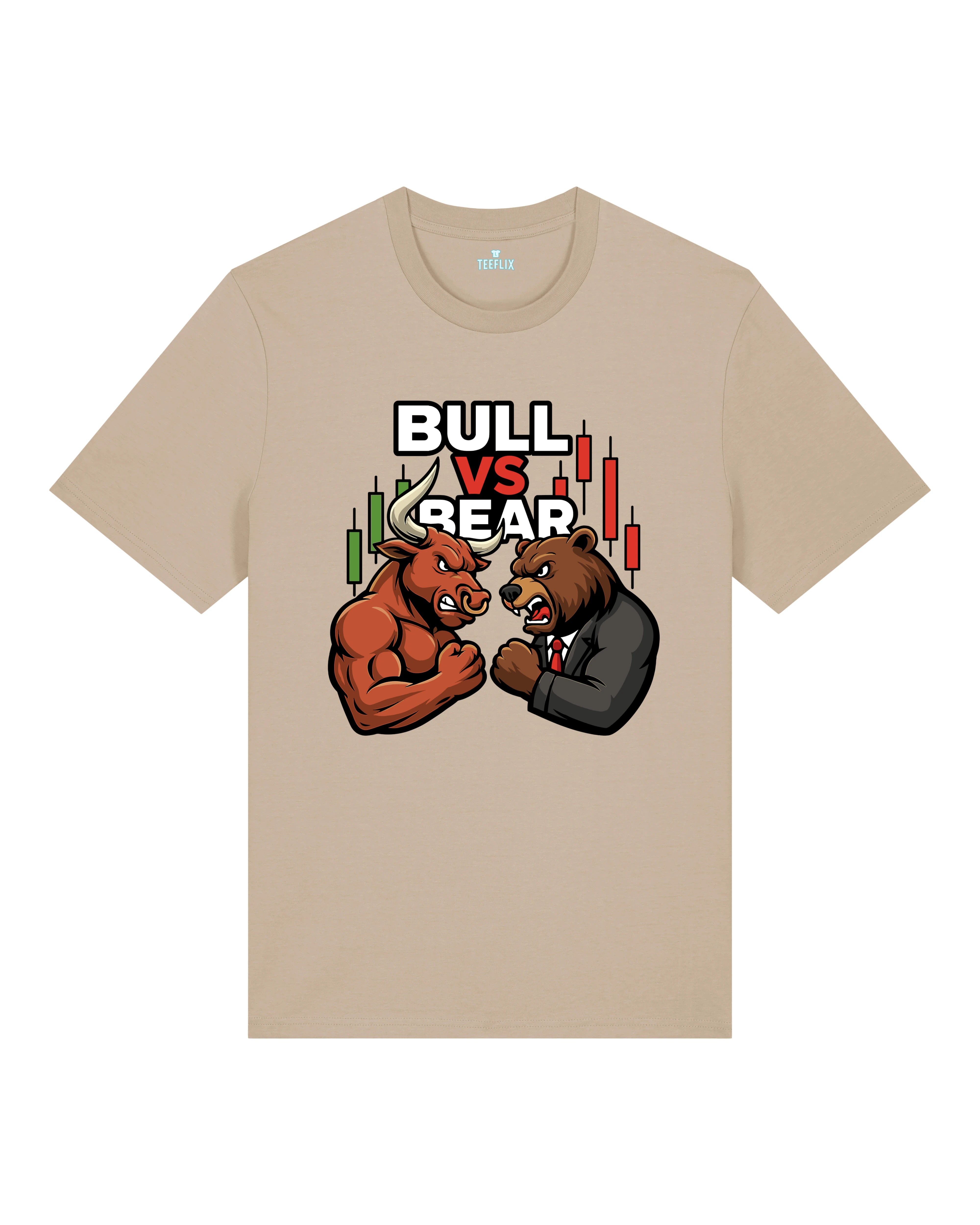 Bull vs Bear Trading Crypto Shirt | Teeflix