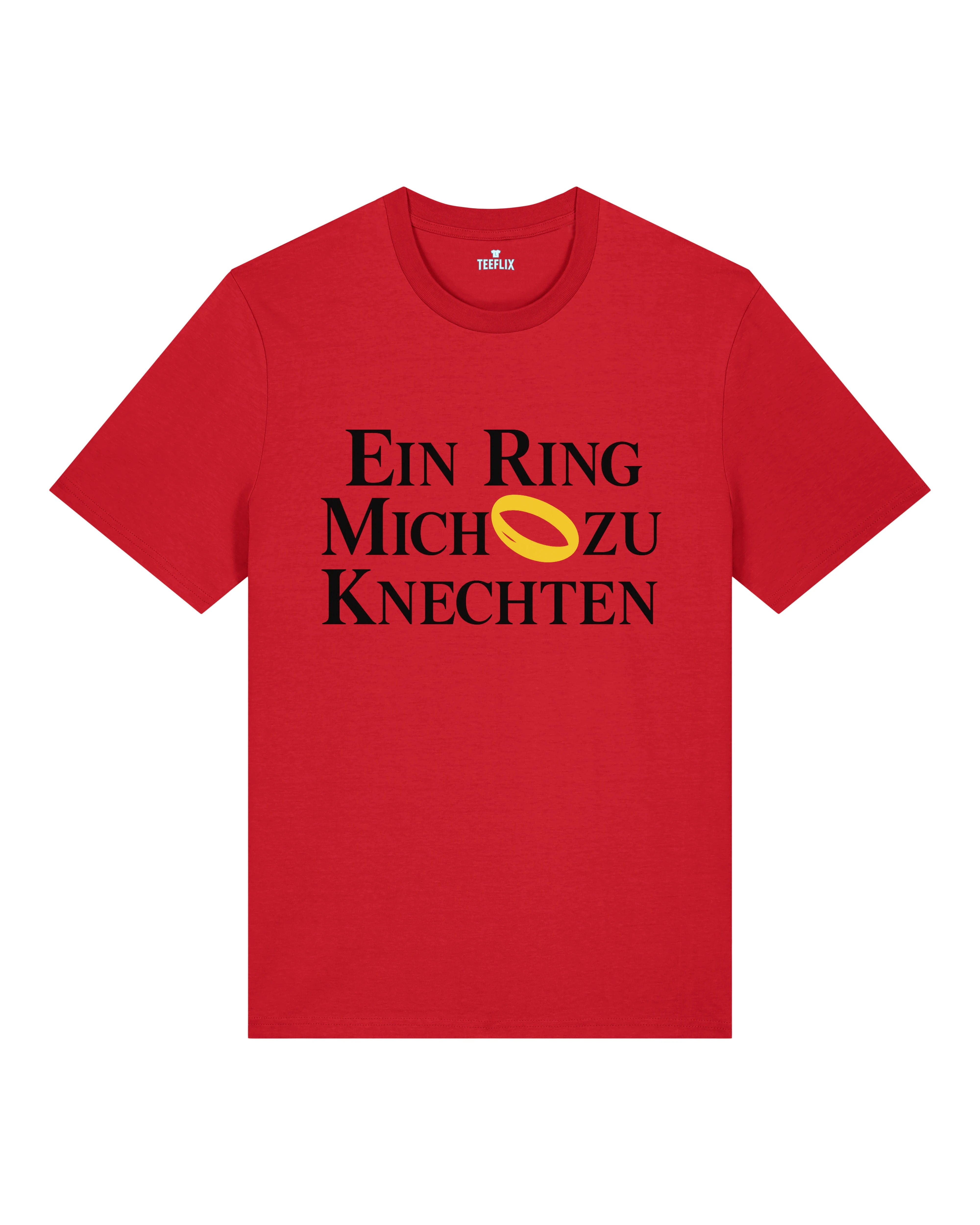 Ein Ring Mich Zu Knechten Shirt Lustig JGA Unisex | Teeflix
