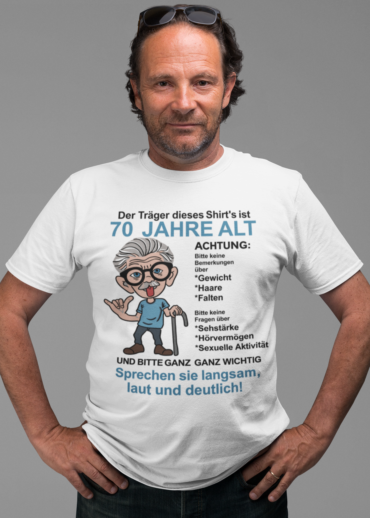 Personalisiertes Alters-Shirt – Lustiges Geburtstags-Shirt mit Wunschalter | Teeflix