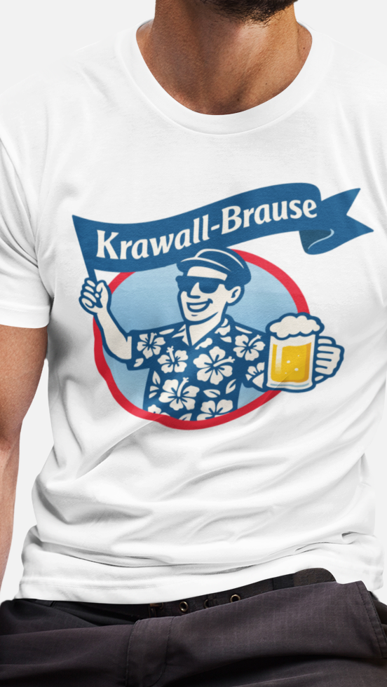 Krawall-Brause T-Shirt – Witziges T-Shirt mit Spruch | Teeflix