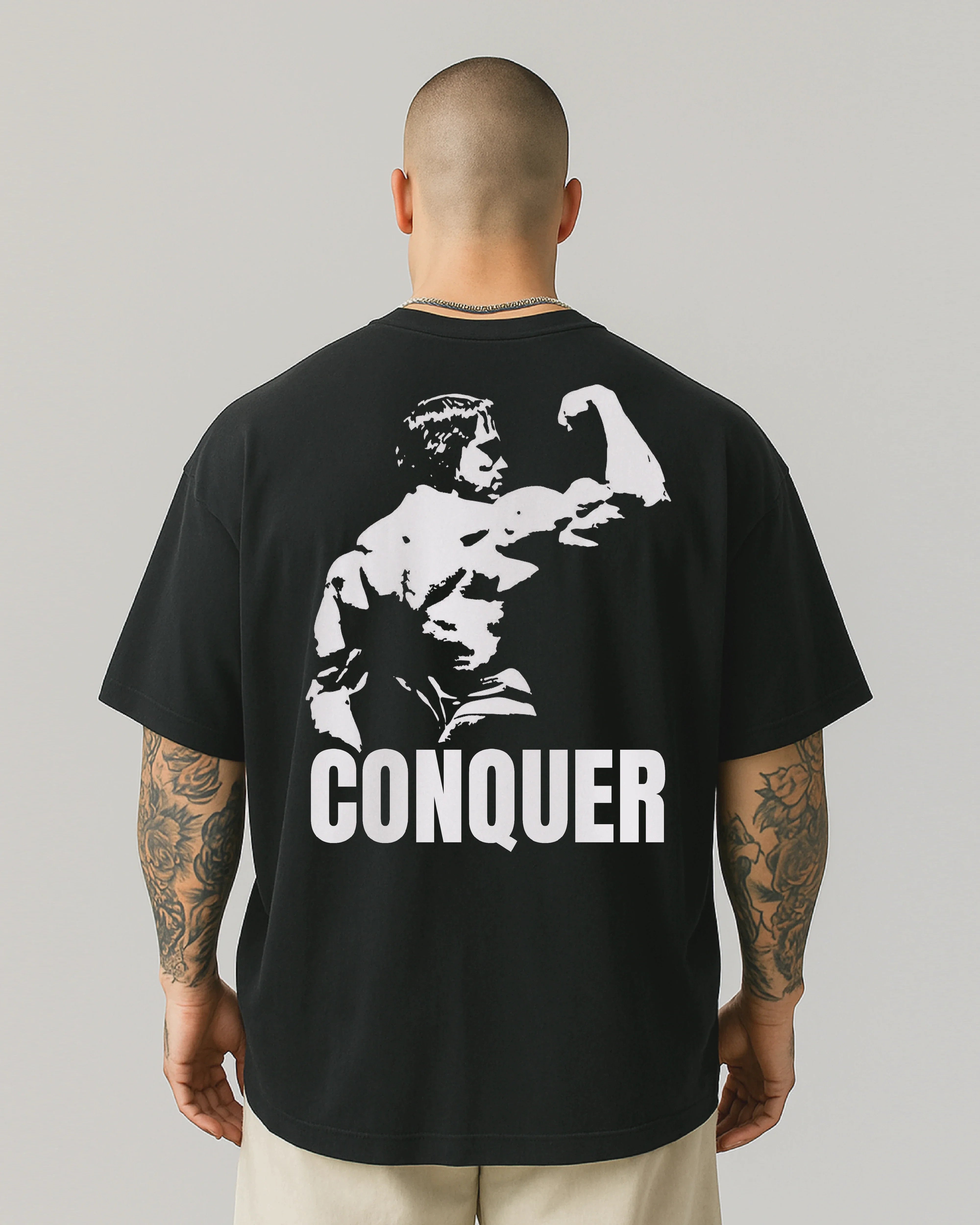 Conquer 25 Oversized Tee | Notoriouz Sportswear