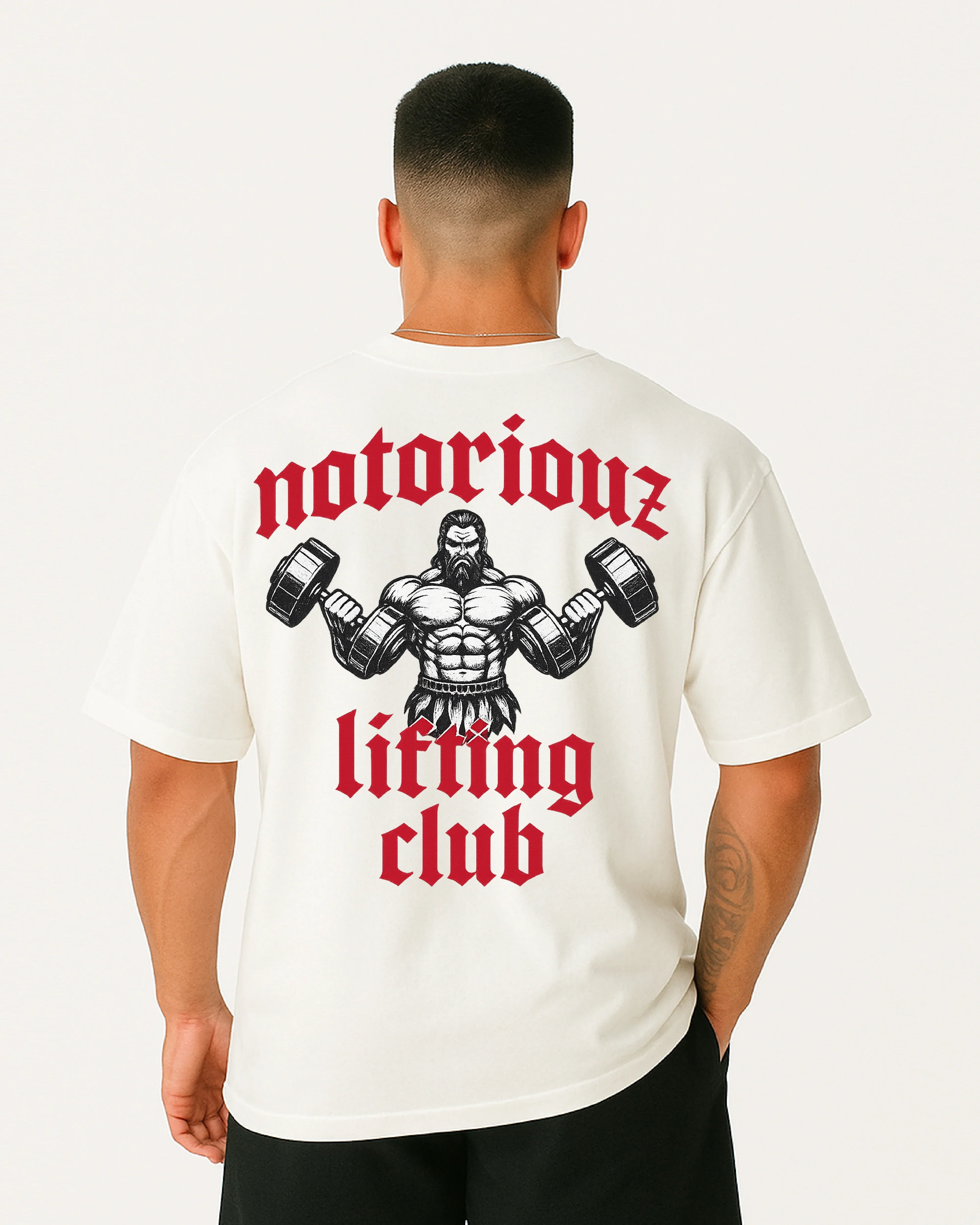 Lifting Club Oversized Tee | Notoriouz Sportswear