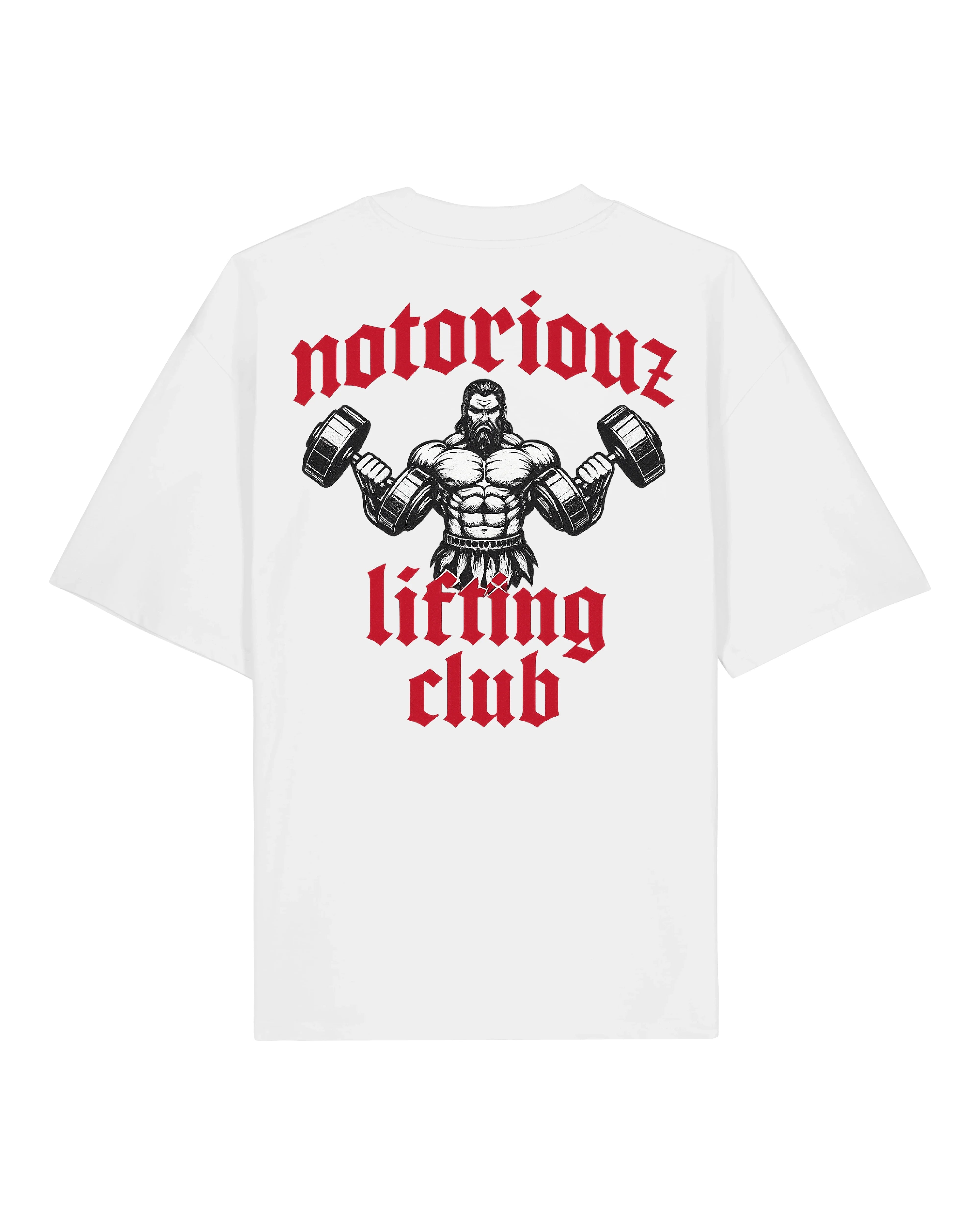 Lifting Club Oversized Tee | Notoriouz Sportswear