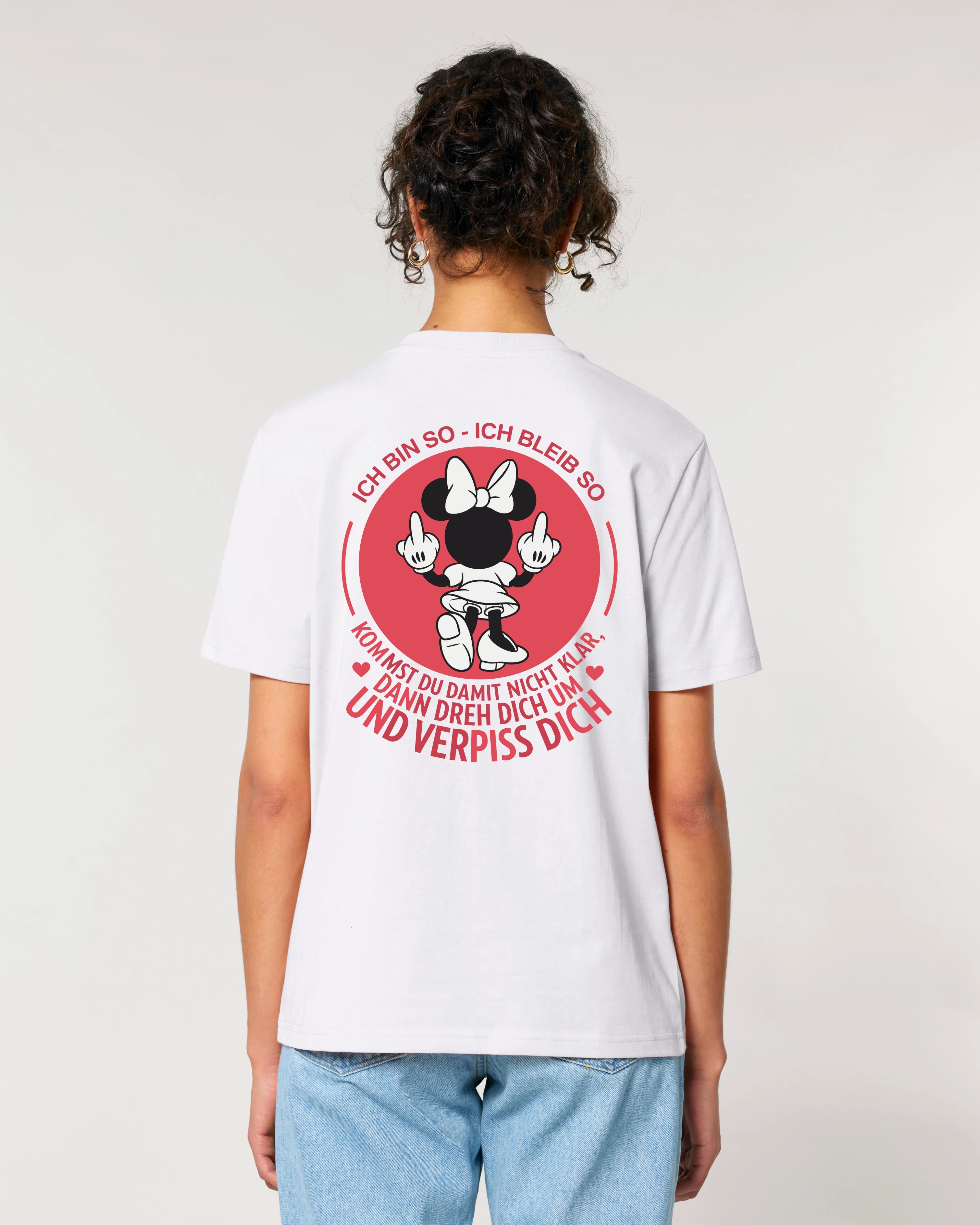 Ich bin so – Statement Shirt mit frechem Rückendruck | Teeflix