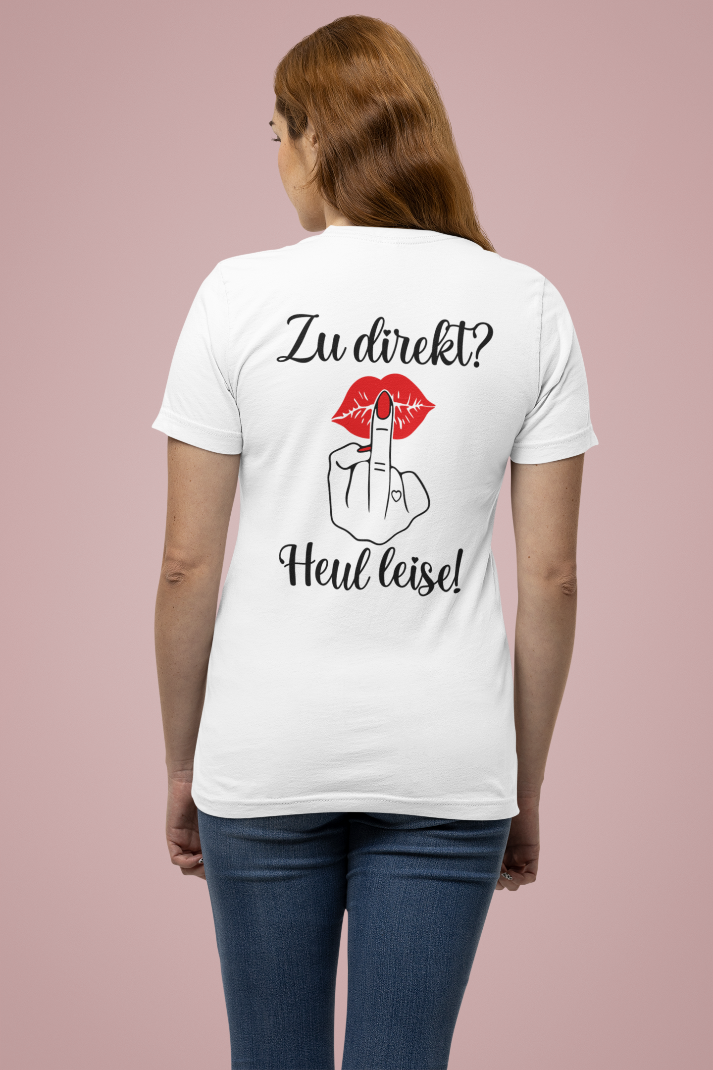 Heul Leise – Freches Statement Shirt mit Rückendruck | Teeflix