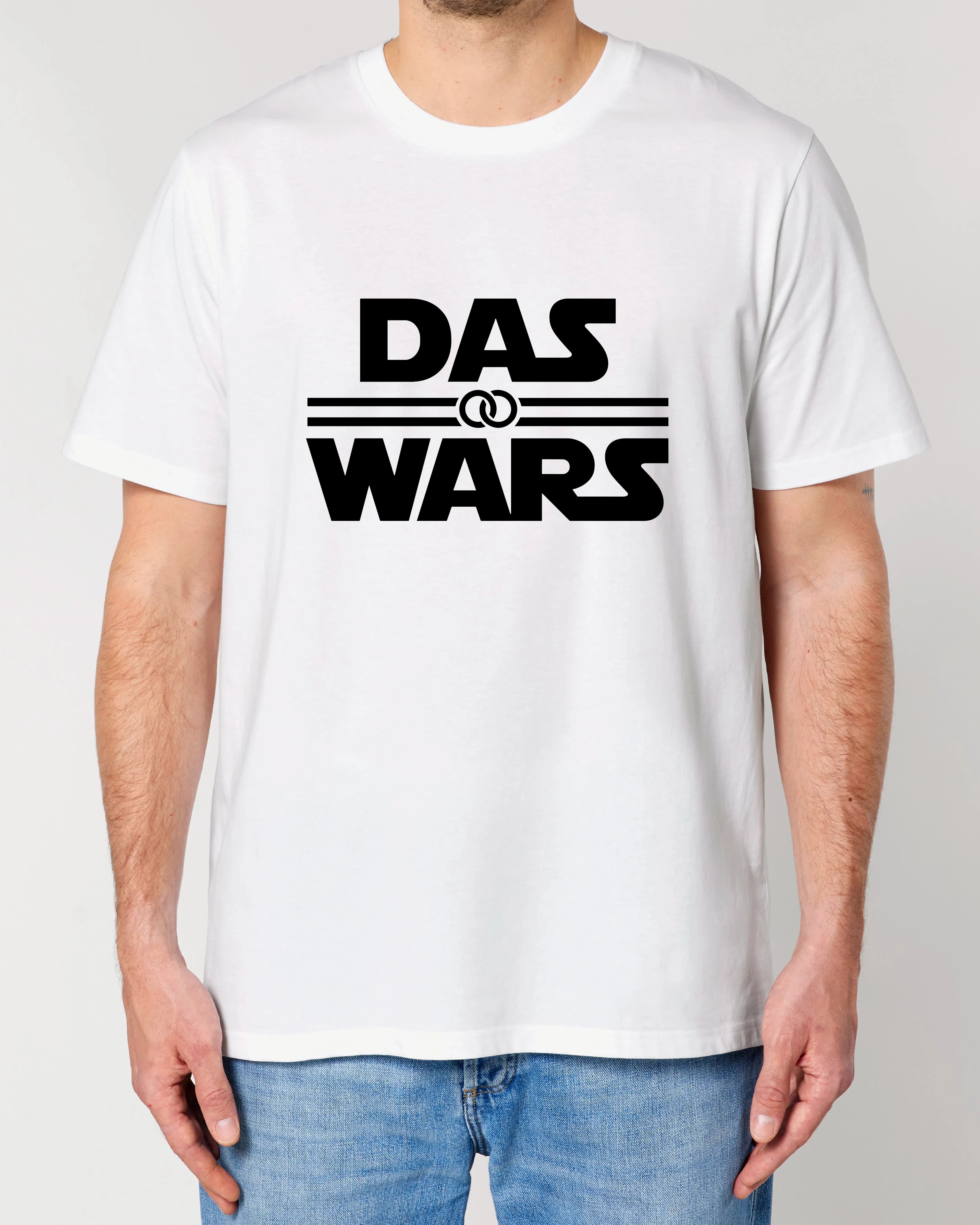 DAS WARS T-Shirt in Weiß für Männer – ideal für Junggesellenabschied – Teeflix