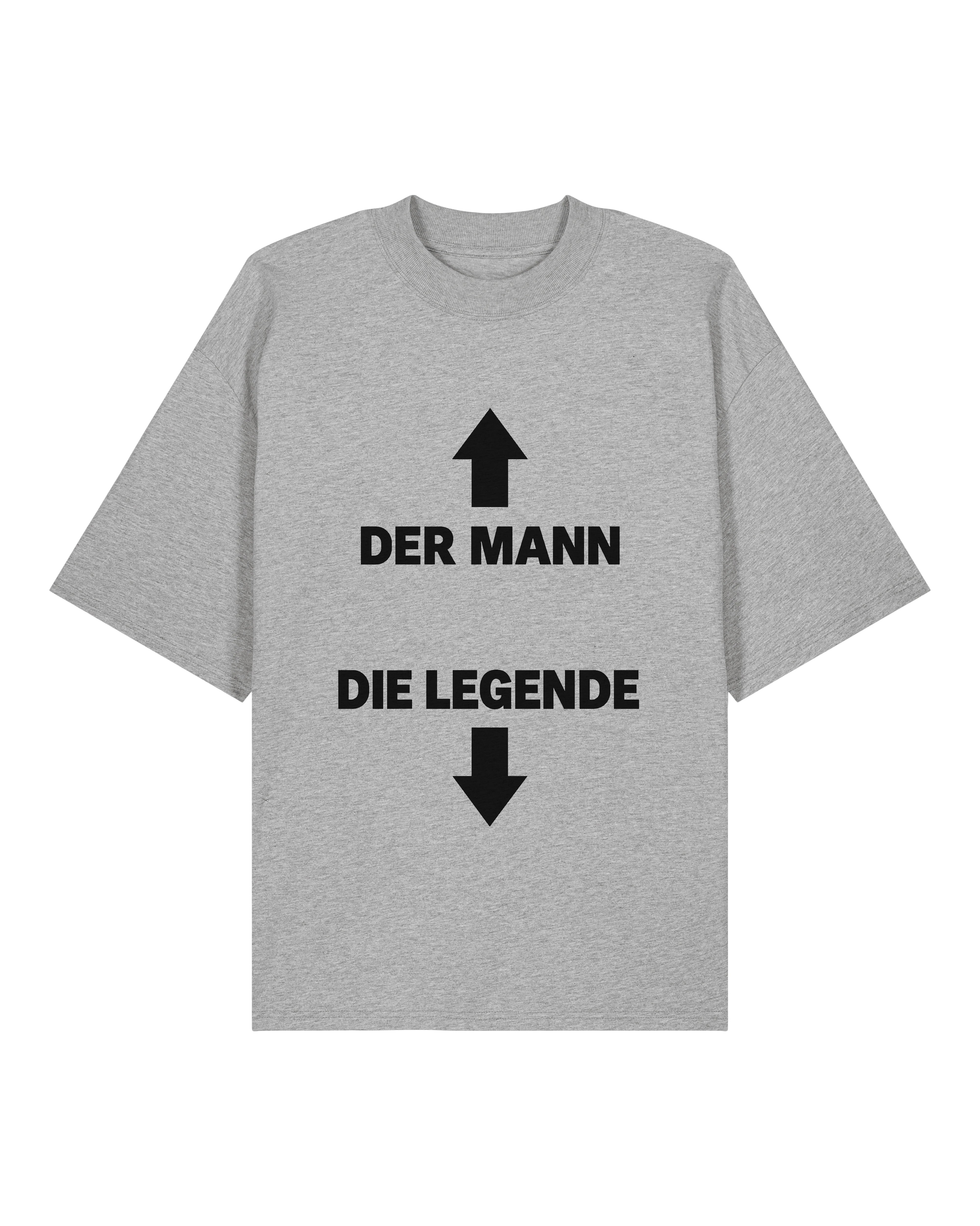 Der Mann <- -> Die Legende - Premium Shirt Unisex