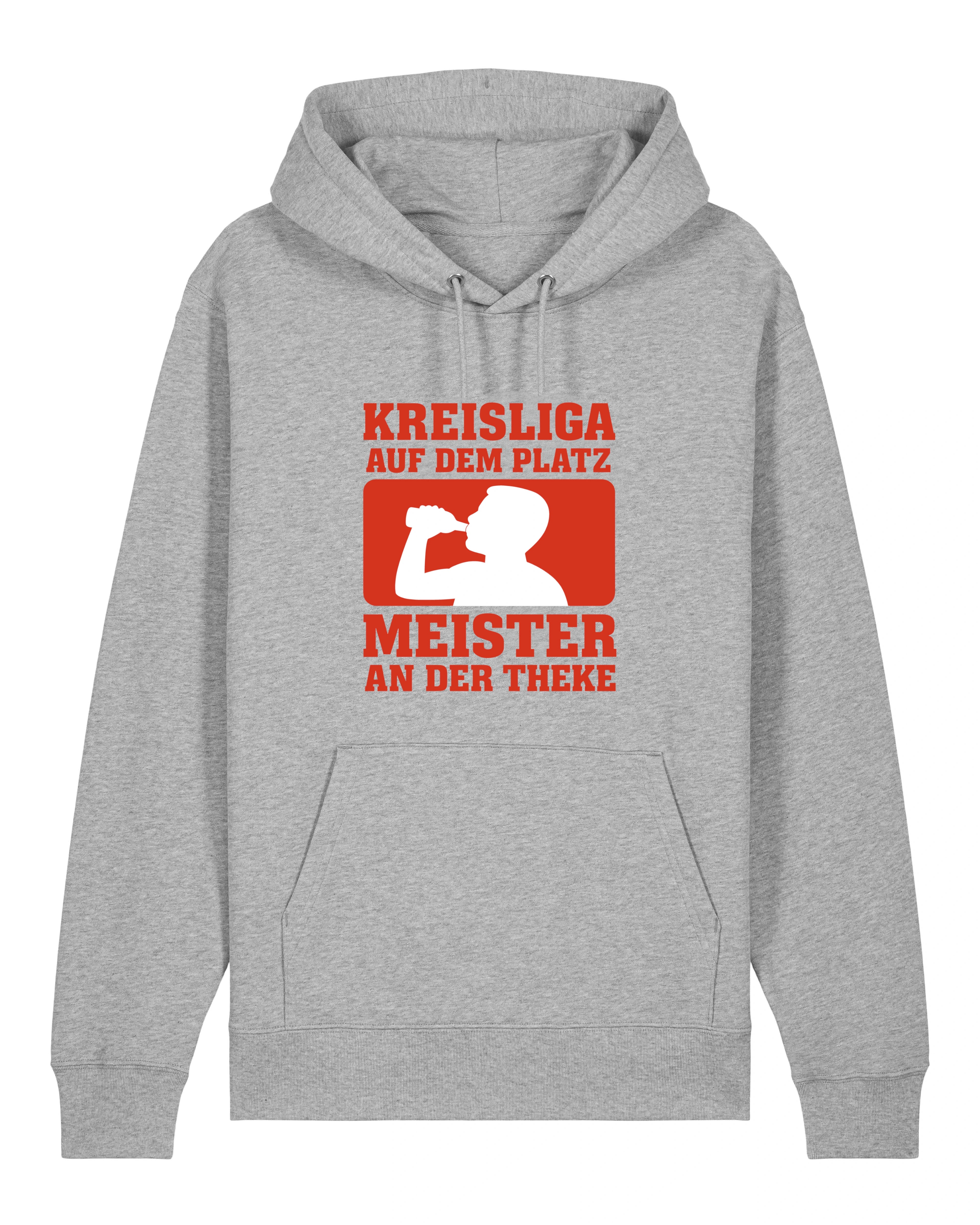 Kreisliga Hoodie Fußball Spruch Lustig Bier Meister Theke | Teeflix