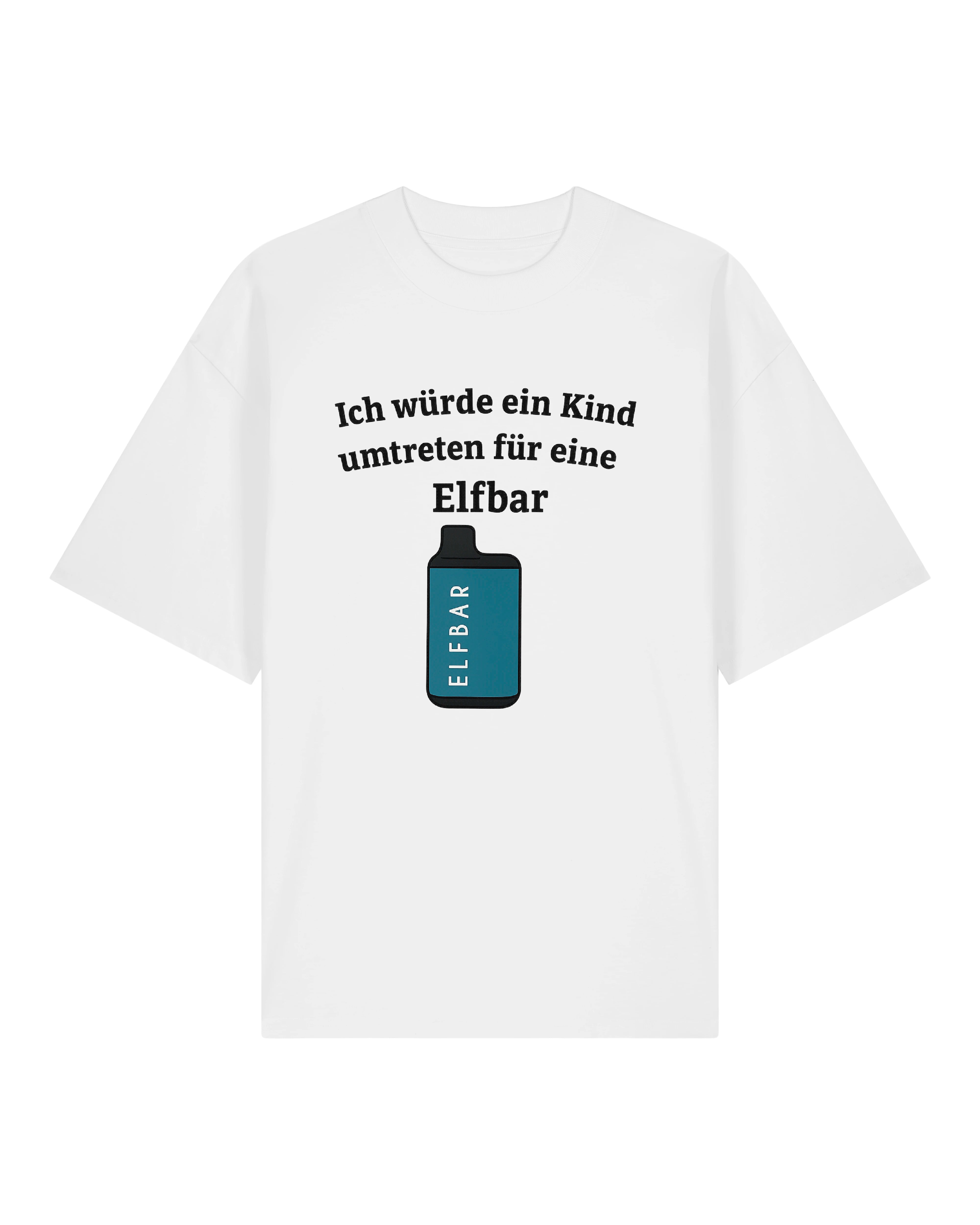 Elfbar, Vape Shirt, Lustiges Shirt, Streetwear, Meme Shirt, Oversize Tee, Humor, Statement Shirt