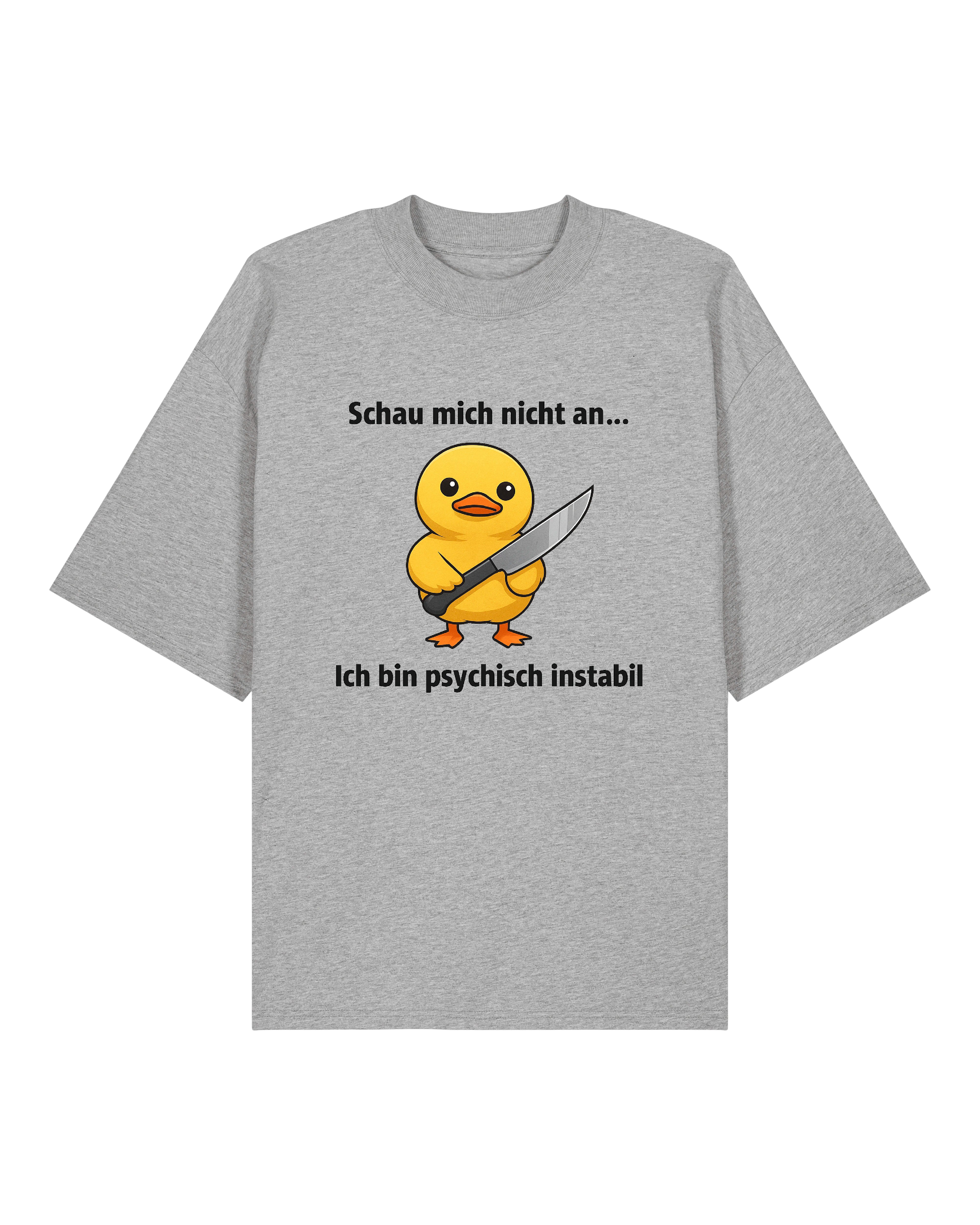Psychisch instabil Oversized Shirt