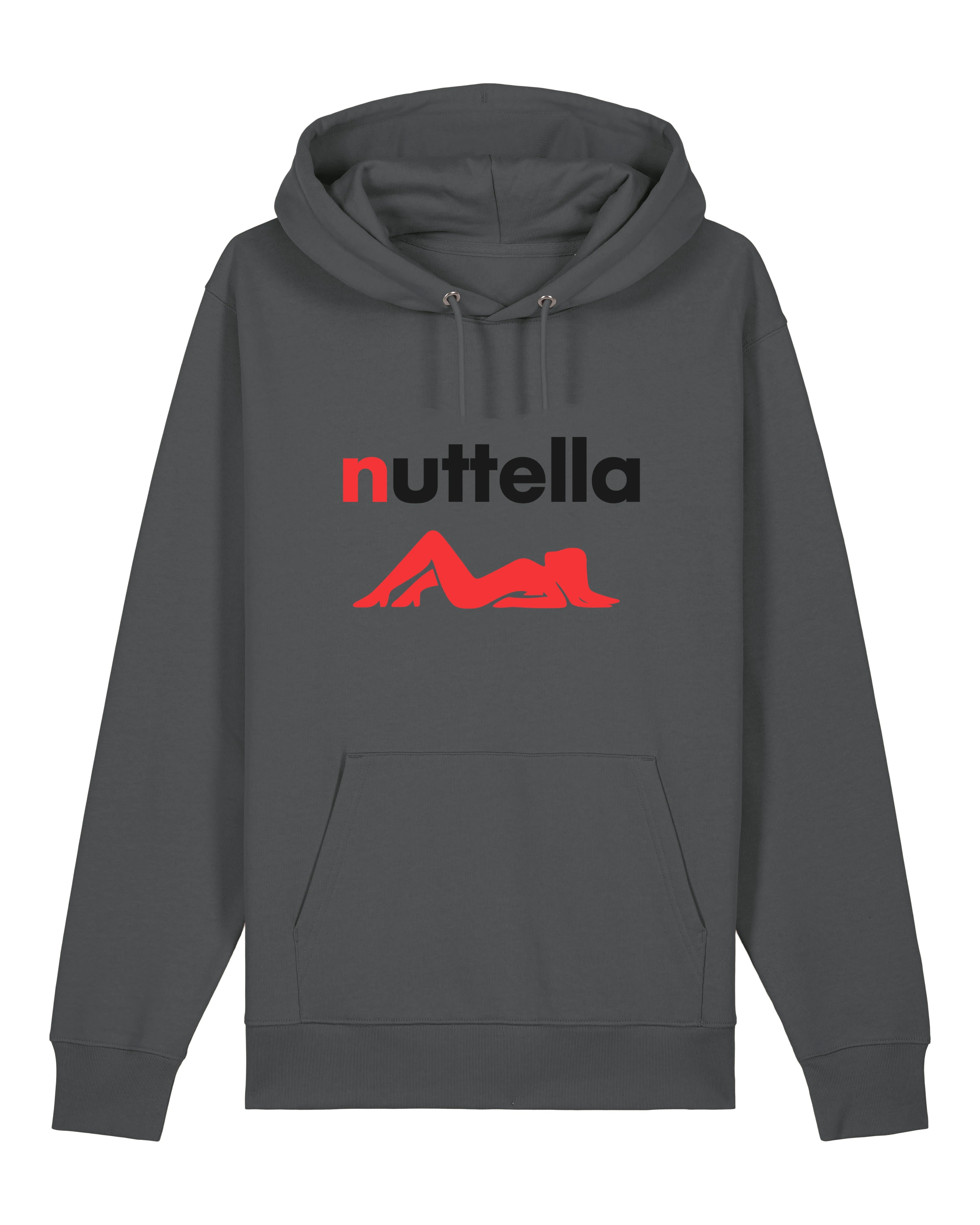 Nutella Parodie Hoodie – Lustiger Spruch Kapuzenpullover | Teeflix