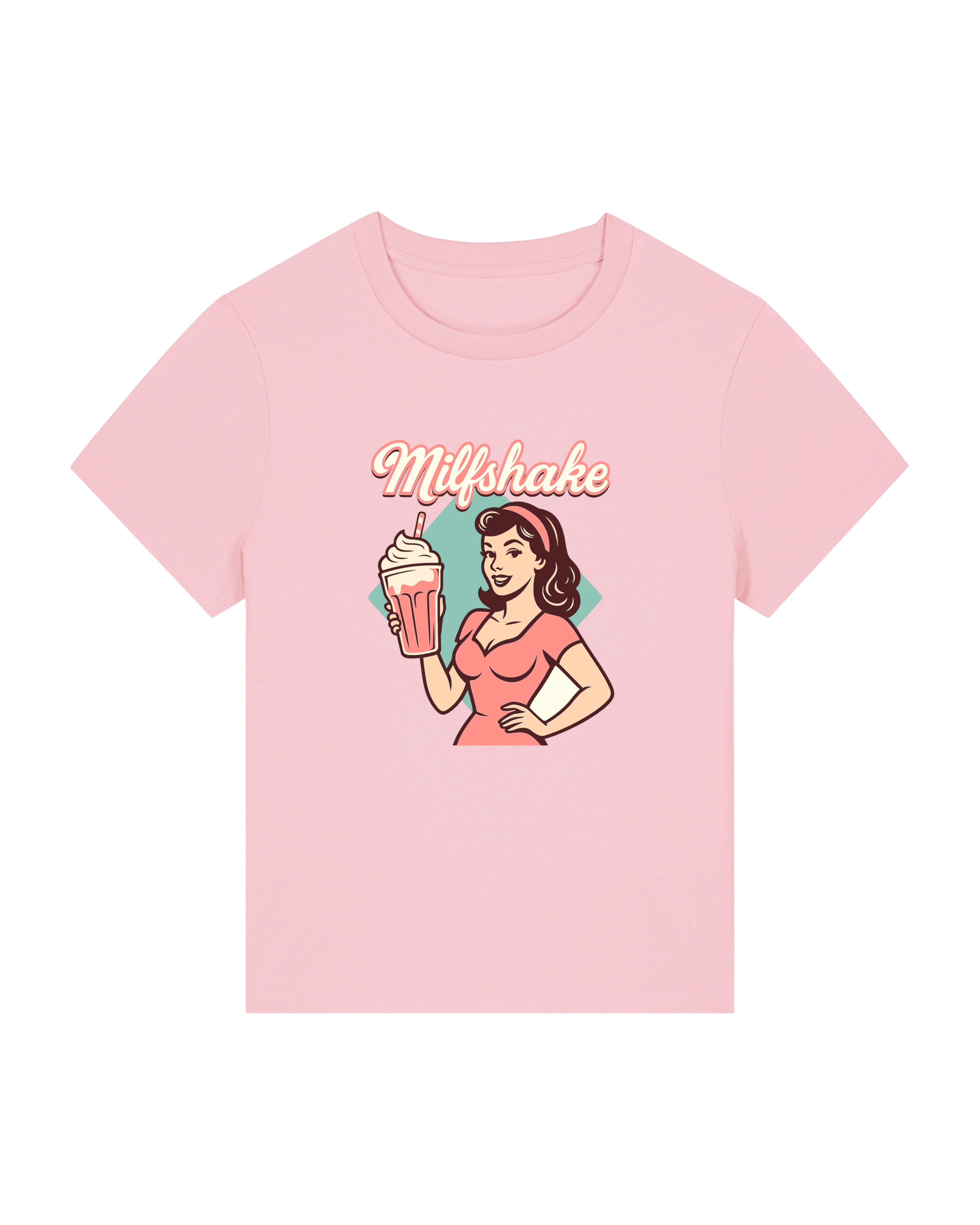 Milfshake T-Shirt lustig Retro Vintage Grafik | Teeflix