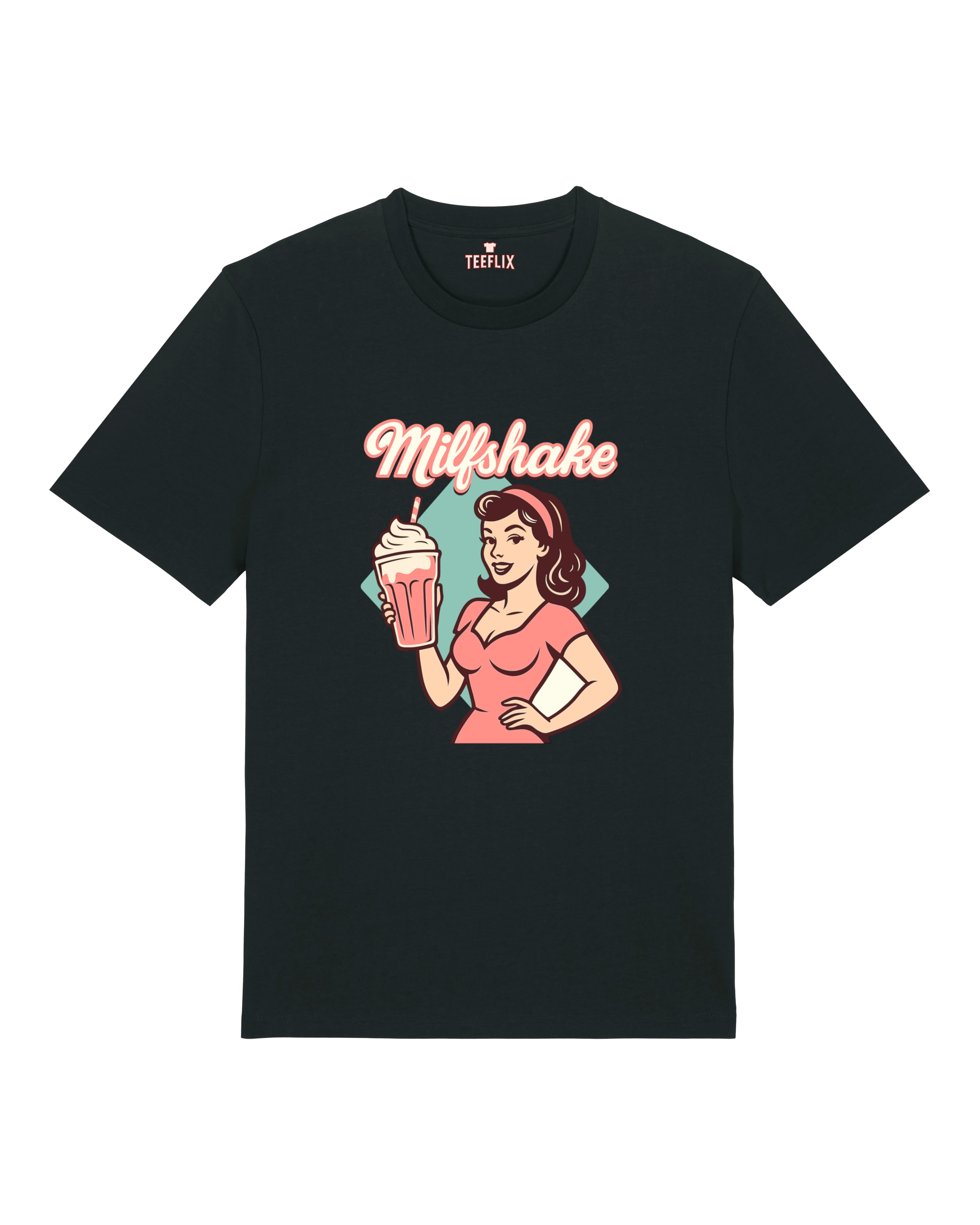 Milfshake T-Shirt Retro witzig | Teeflix