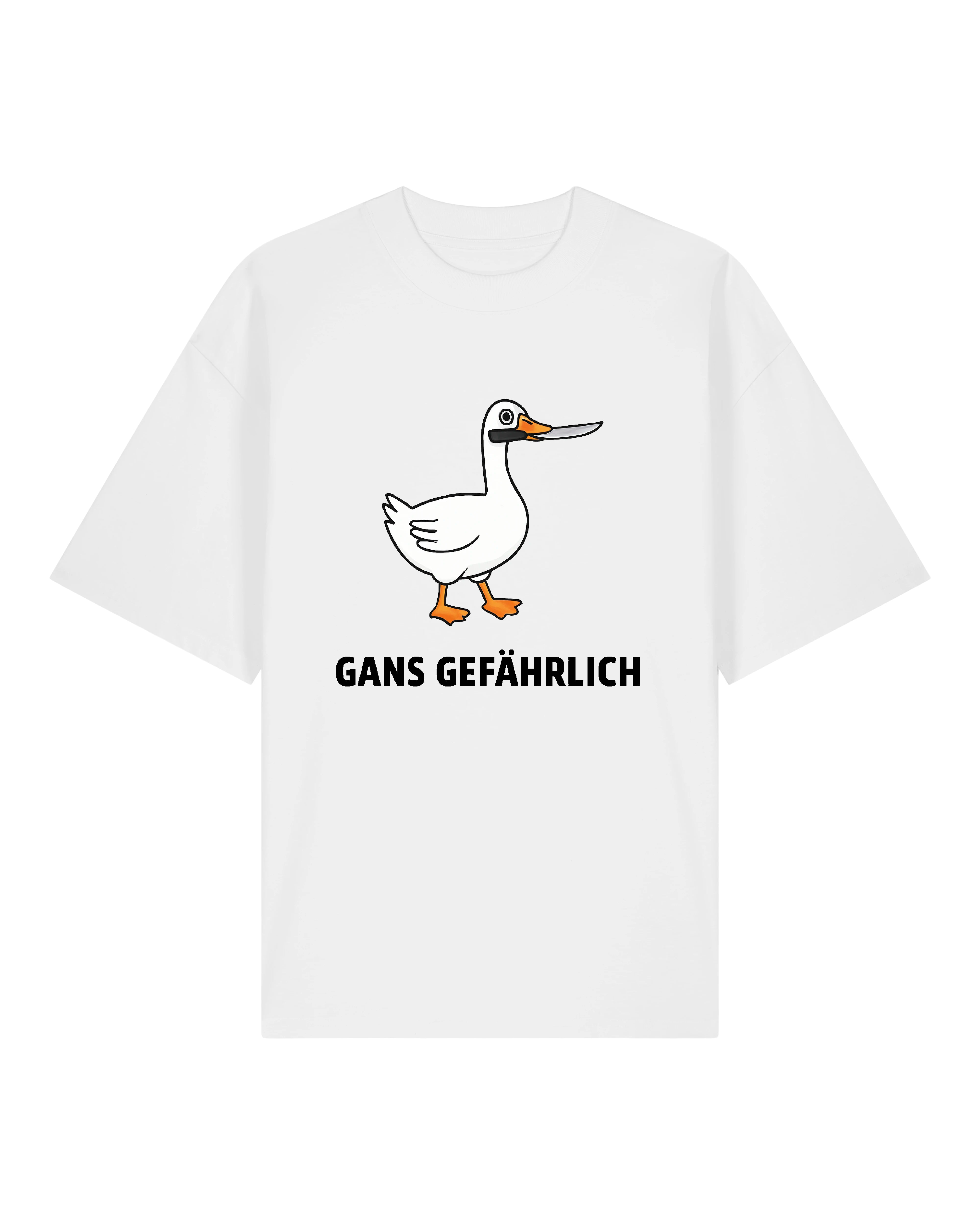 Gans Gefährlich Oversized Shirt