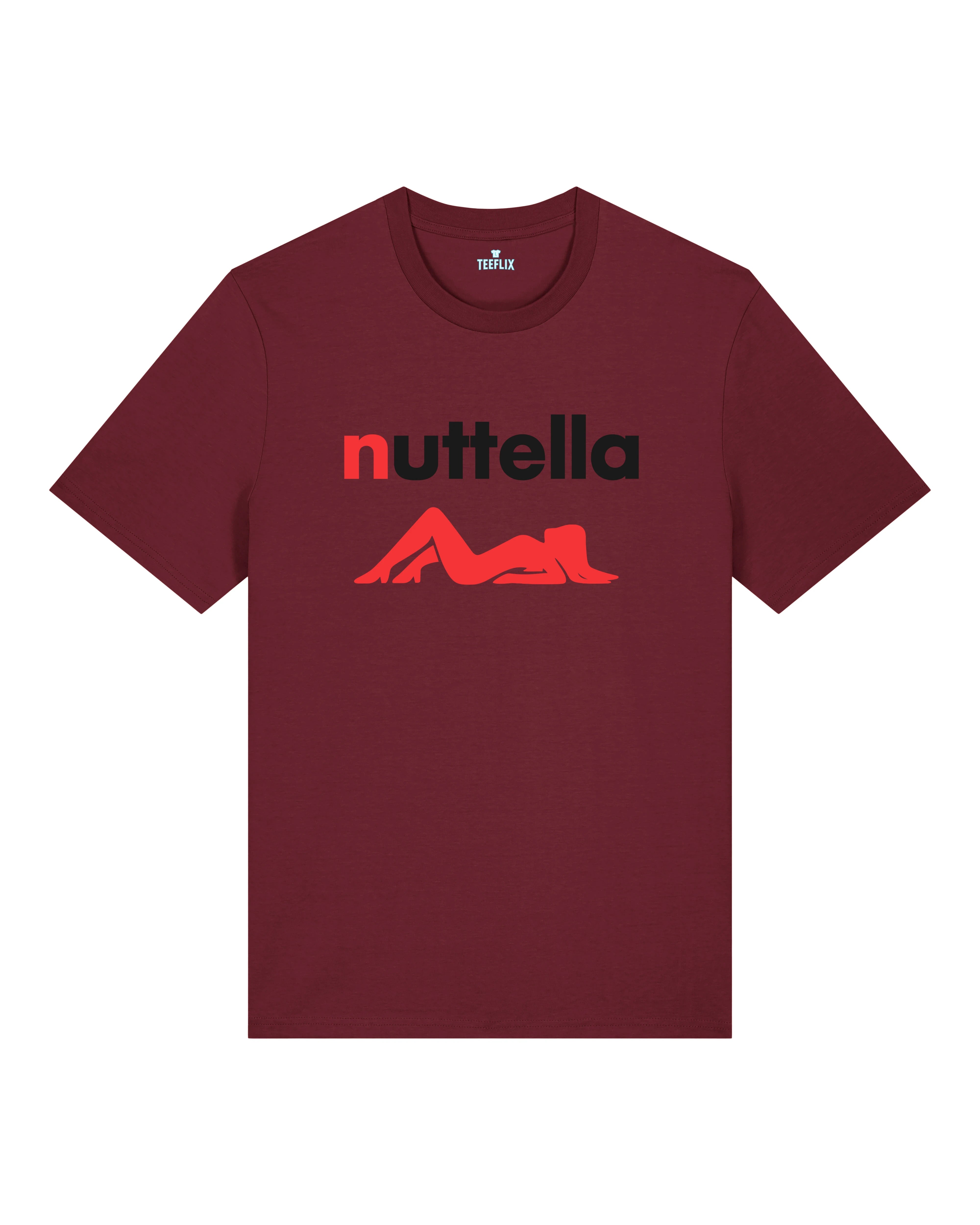 Nuttella Parodie T-Shirt lustig Retro Druck | Teeflix