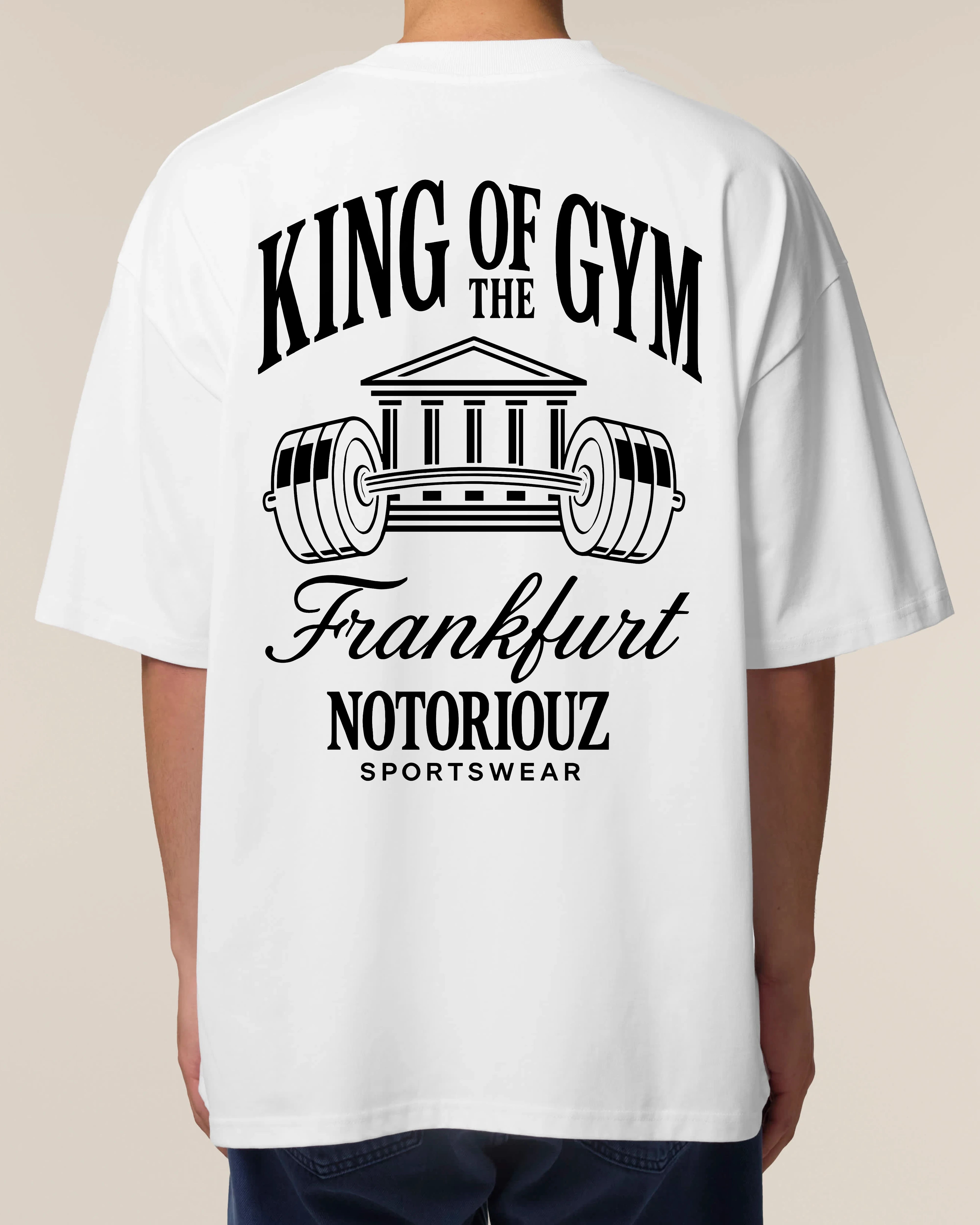 King of the Gym Oversized Shirt | Notoriouz