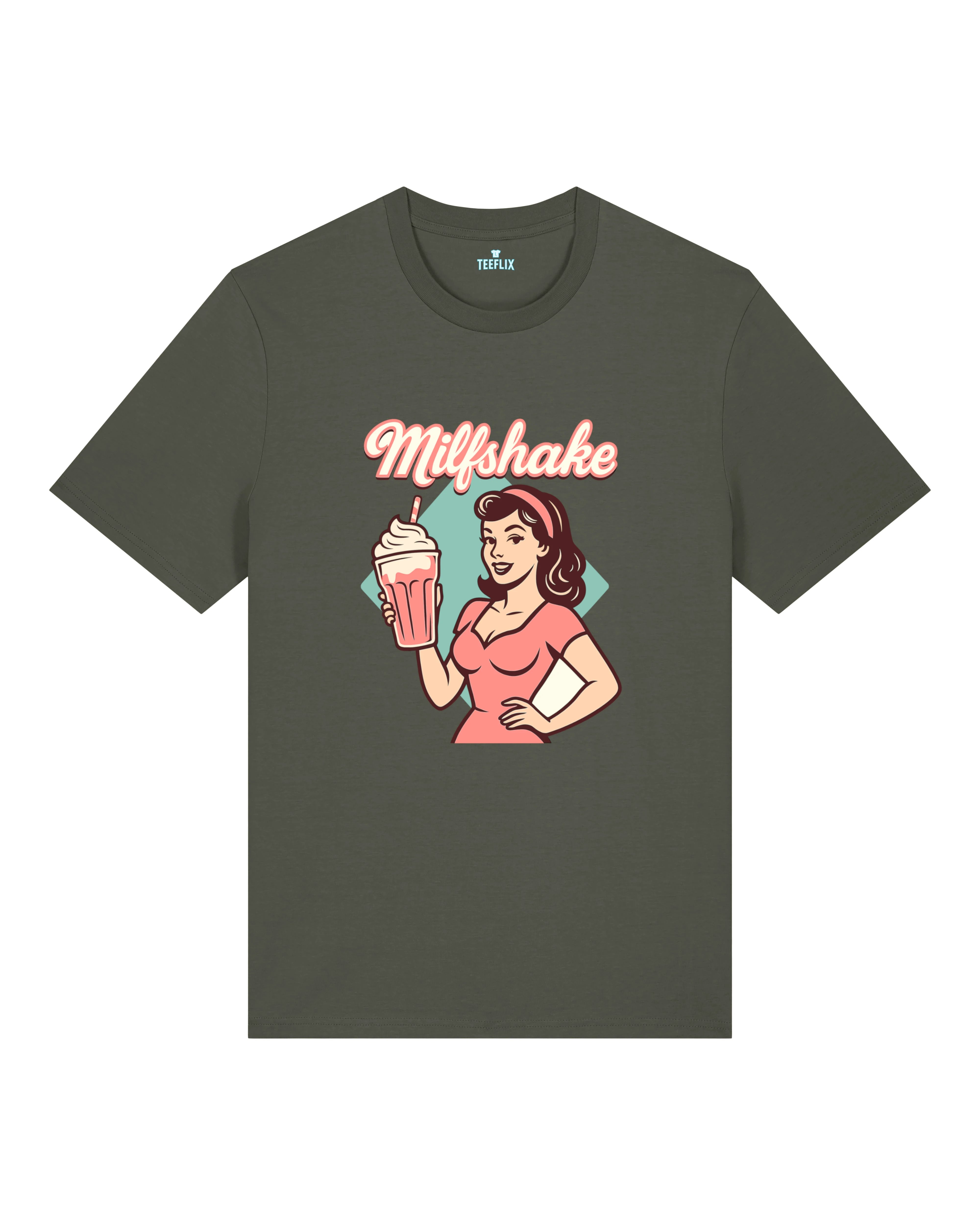 Milfshake T-Shirt Retro witzig | Teeflix