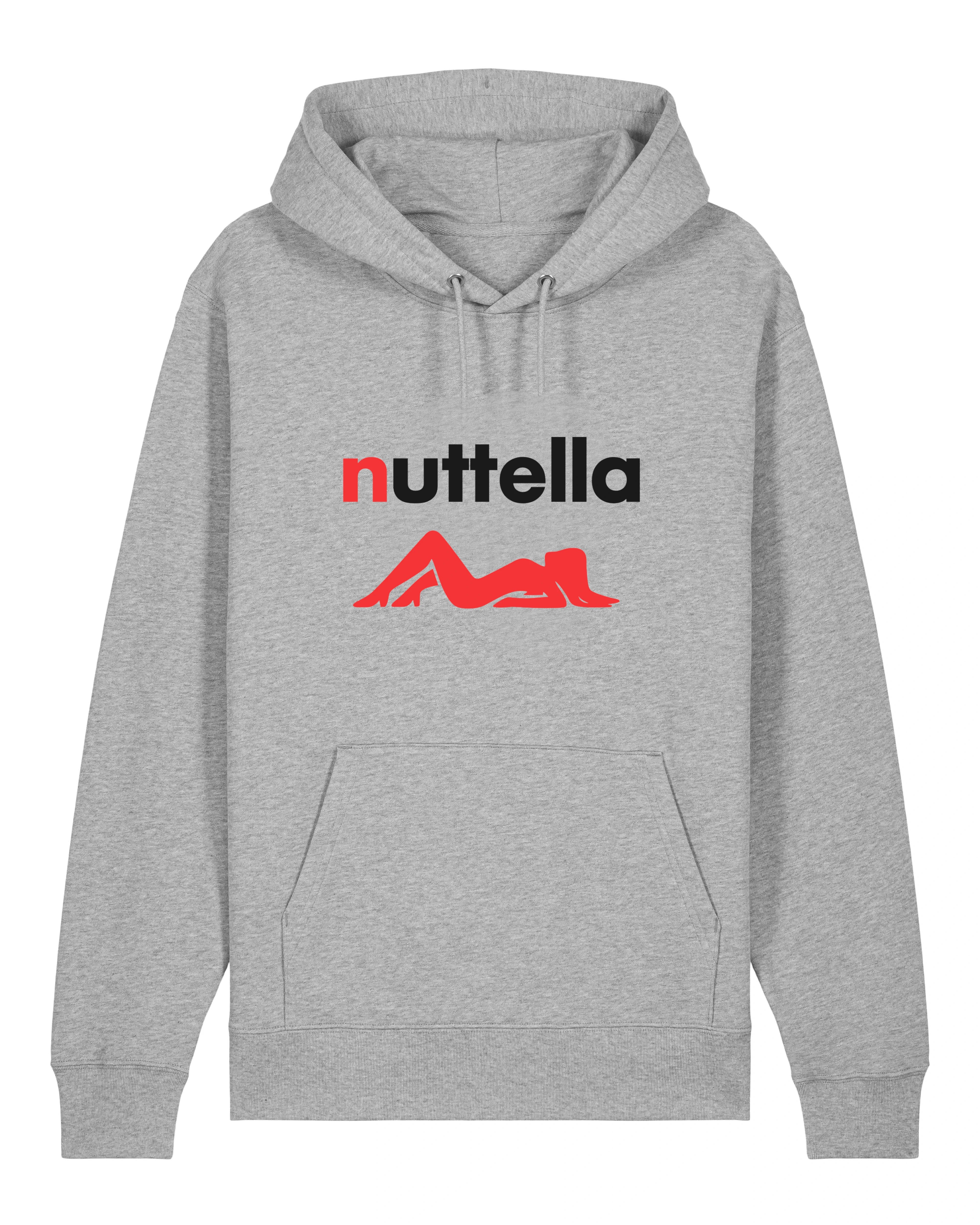 Nutella Parodie Hoodie – Lustiger Spruch Kapuzenpullover | Teeflix