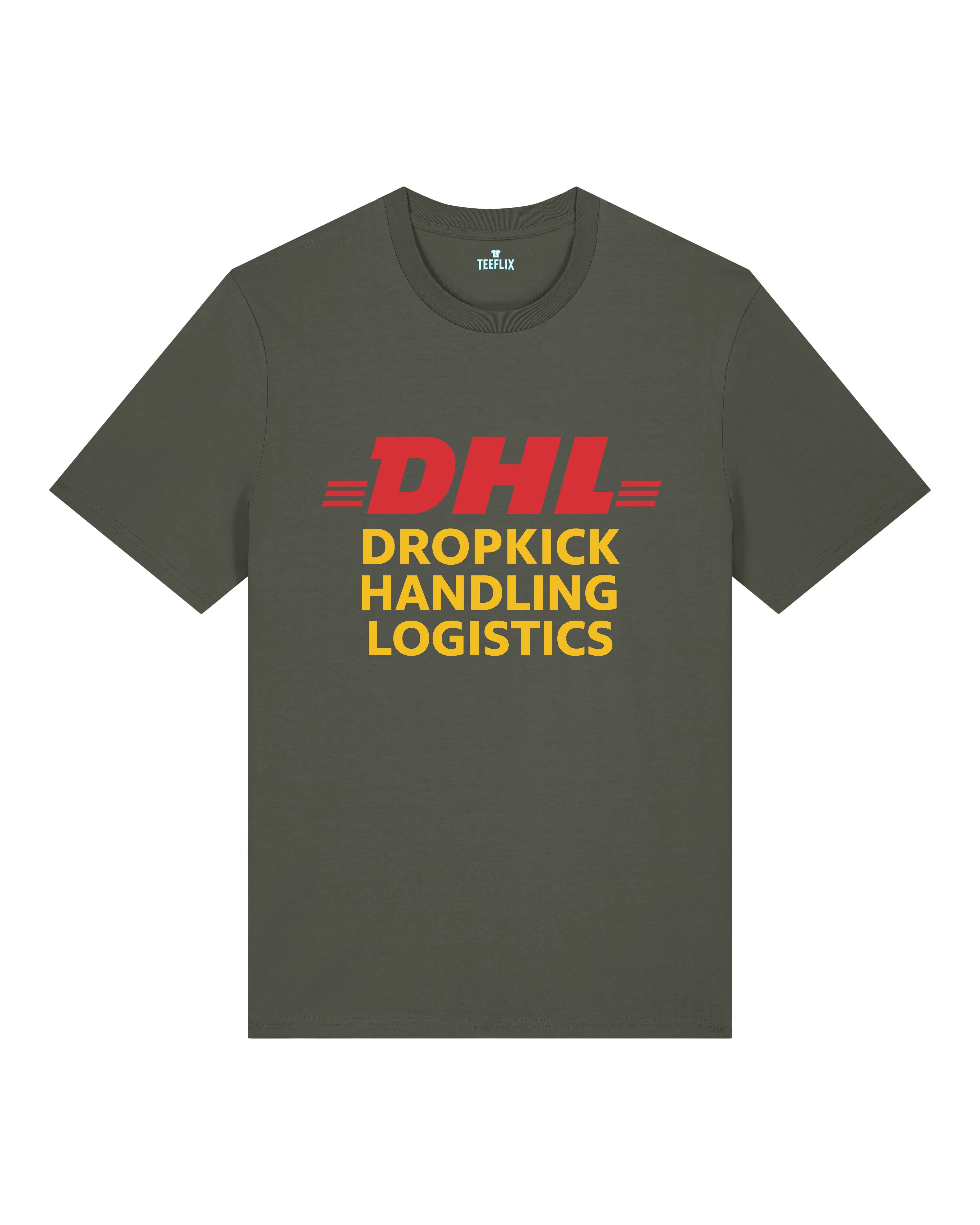 DHL Parodie Dropkick Handling Logistics Lustiges Shirt | Teeflix