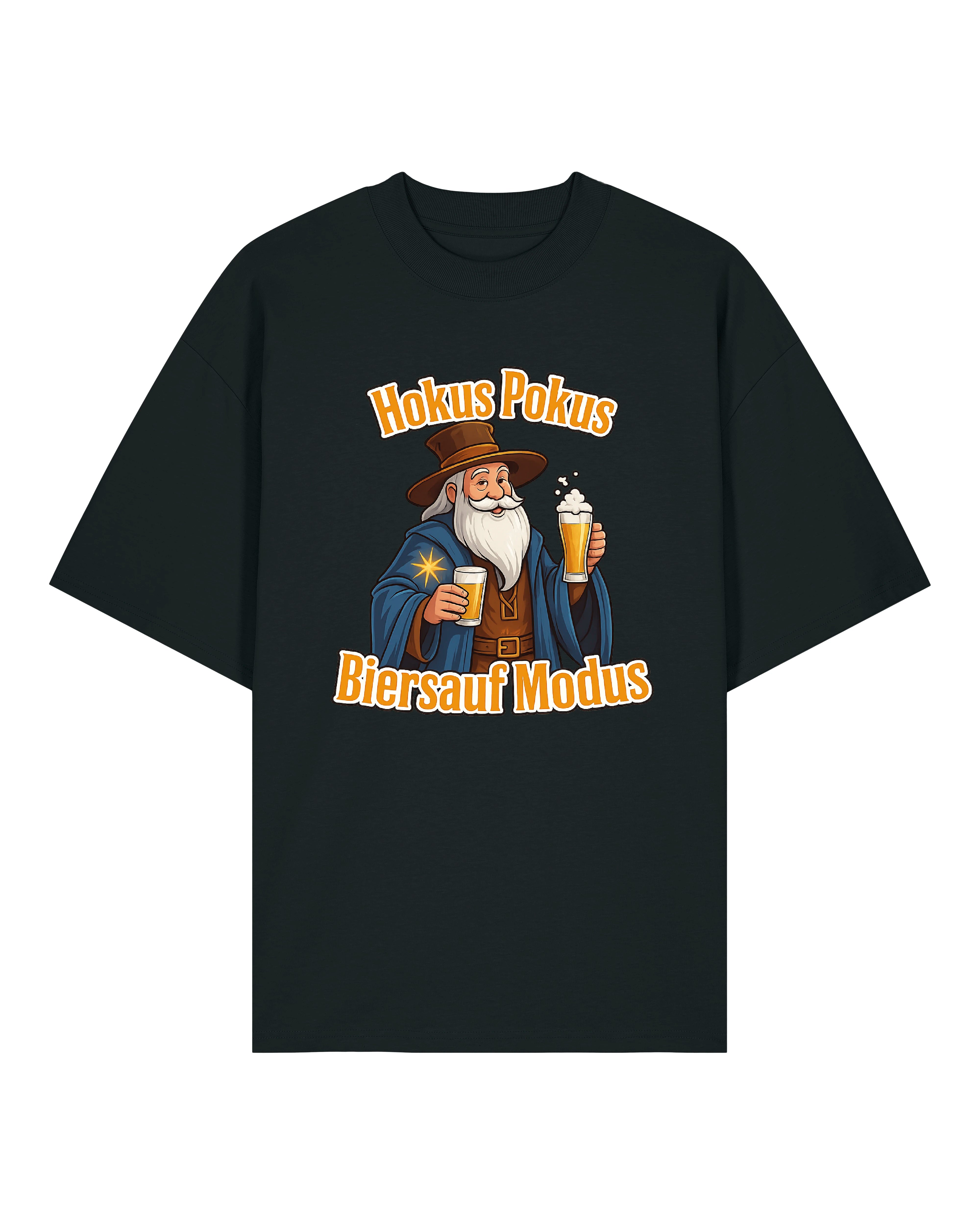 Produktbild eines farbigen T-Shirts mit einem humorvollen Cartoon-Motiv im Zentrum. Das Design ist auffällig, farbintensiv und auf das Thema Feiern, Bier oder Sommer bezogen. Ideal für Partys, Festivals oder als Geschenkidee. Auf dem Bild ist stets das Shirt frontal abgebildet und glatt ausgelegt, um den Print optimal zu präsentieren.