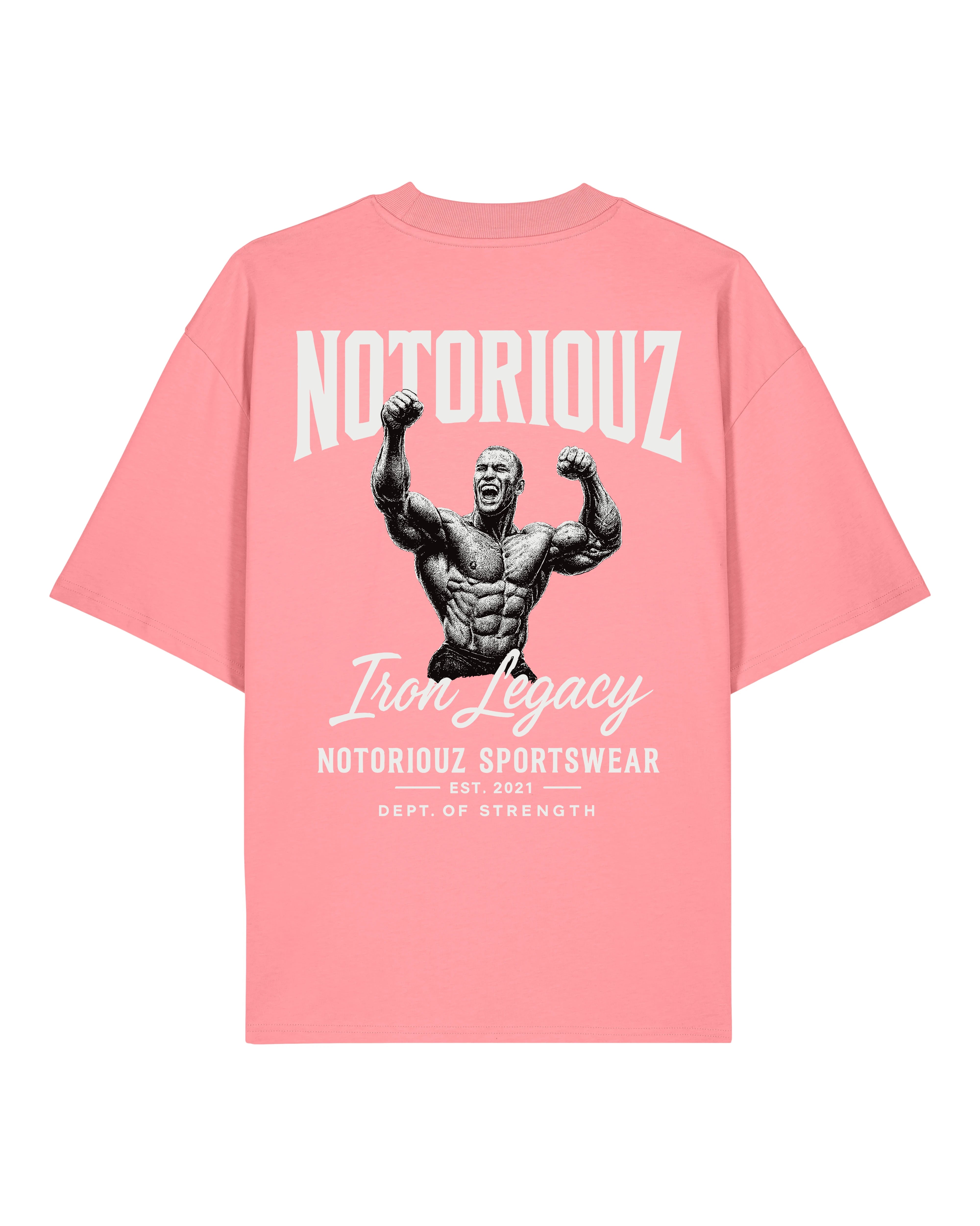 Iron Legacy Oversized T-Shirt | Notoriouz