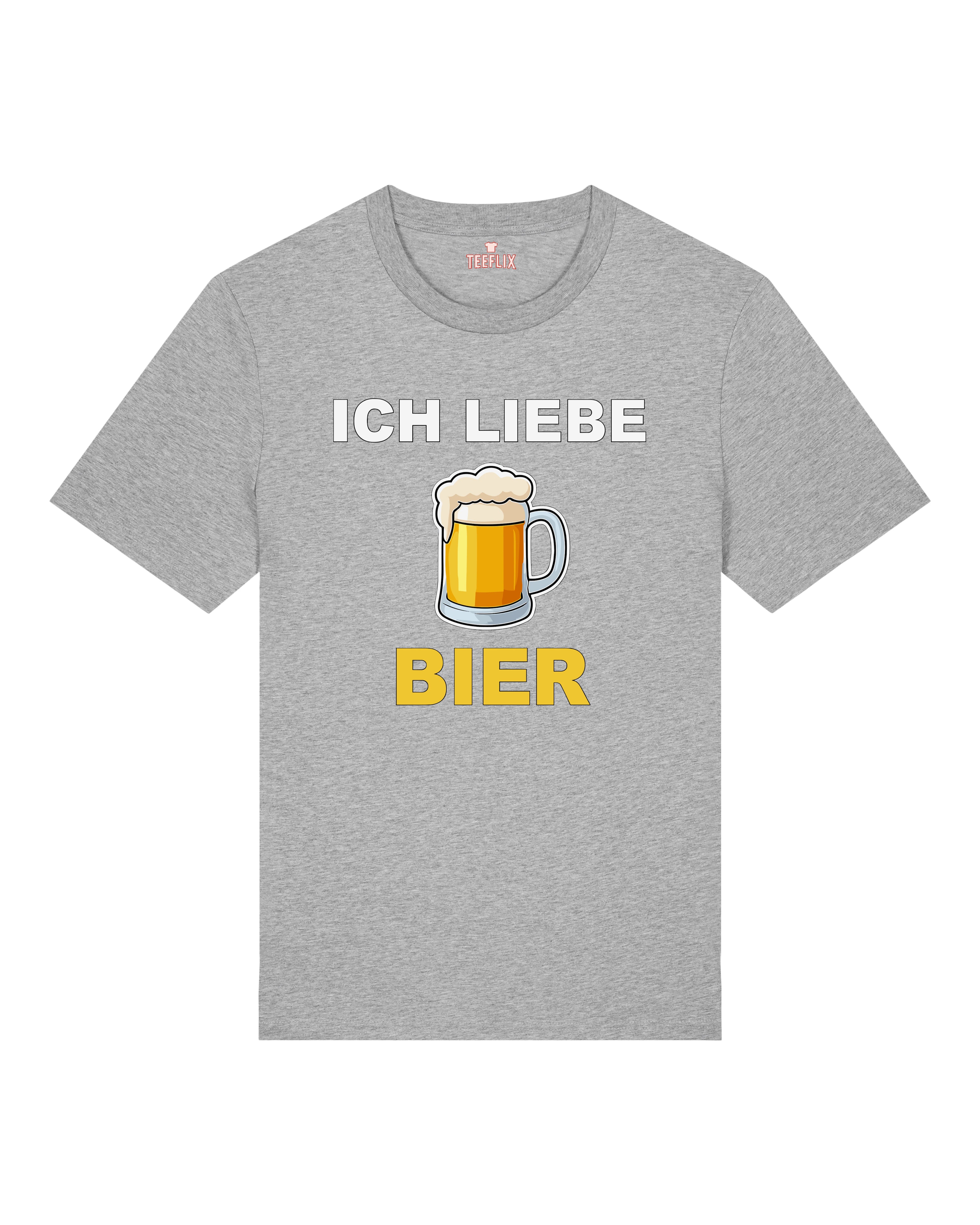 Lustiges Shirt Ich liebe Bier Party T-Shirt | Teeflix