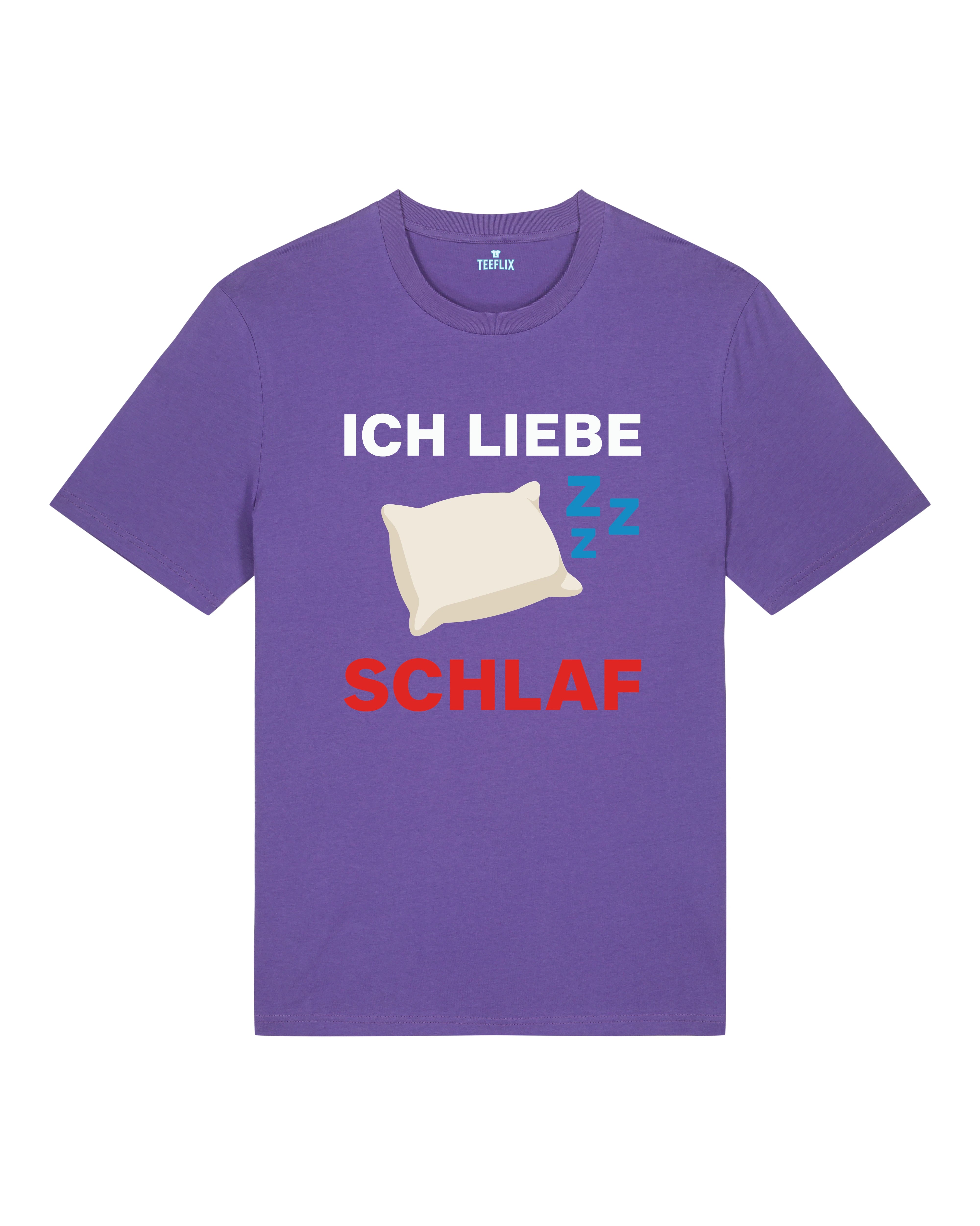 Lustiges Shirt Ich liebe Schlaf Fun T-Shirt | Teeflix