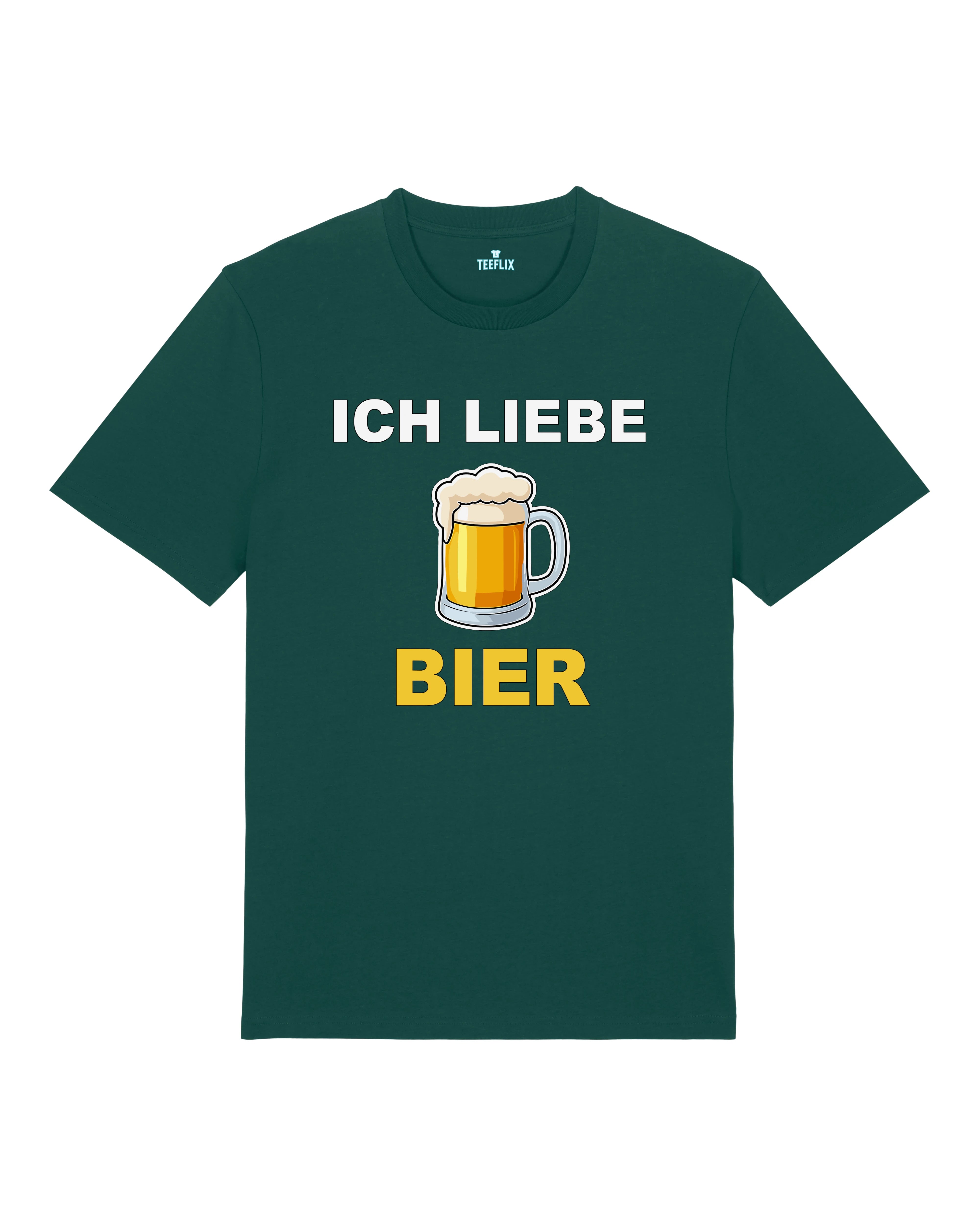 Lustiges Shirt Ich liebe Bier Party T-Shirt | Teeflix