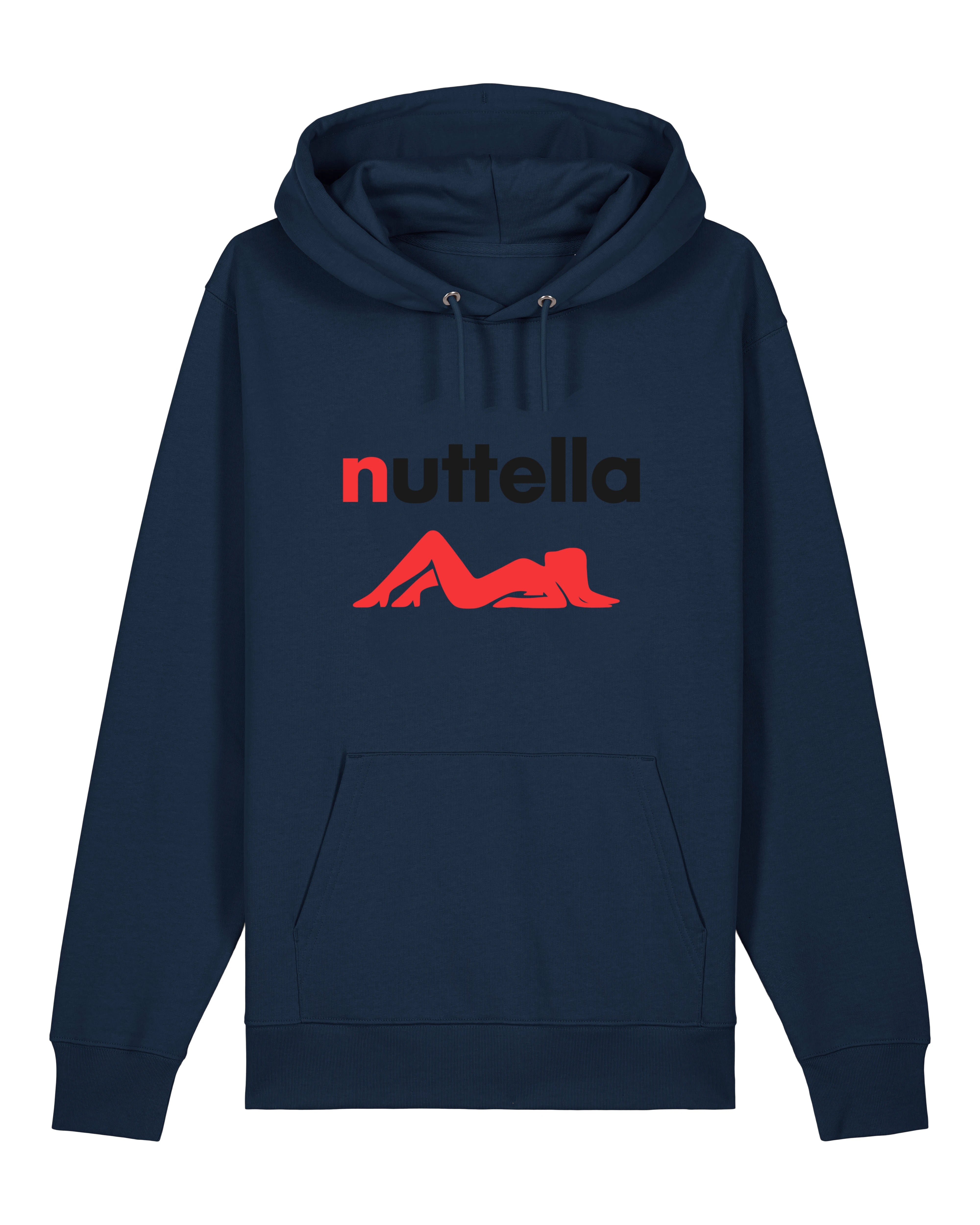 Nutella Parodie Hoodie – Lustiger Spruch Kapuzenpullover | Teeflix