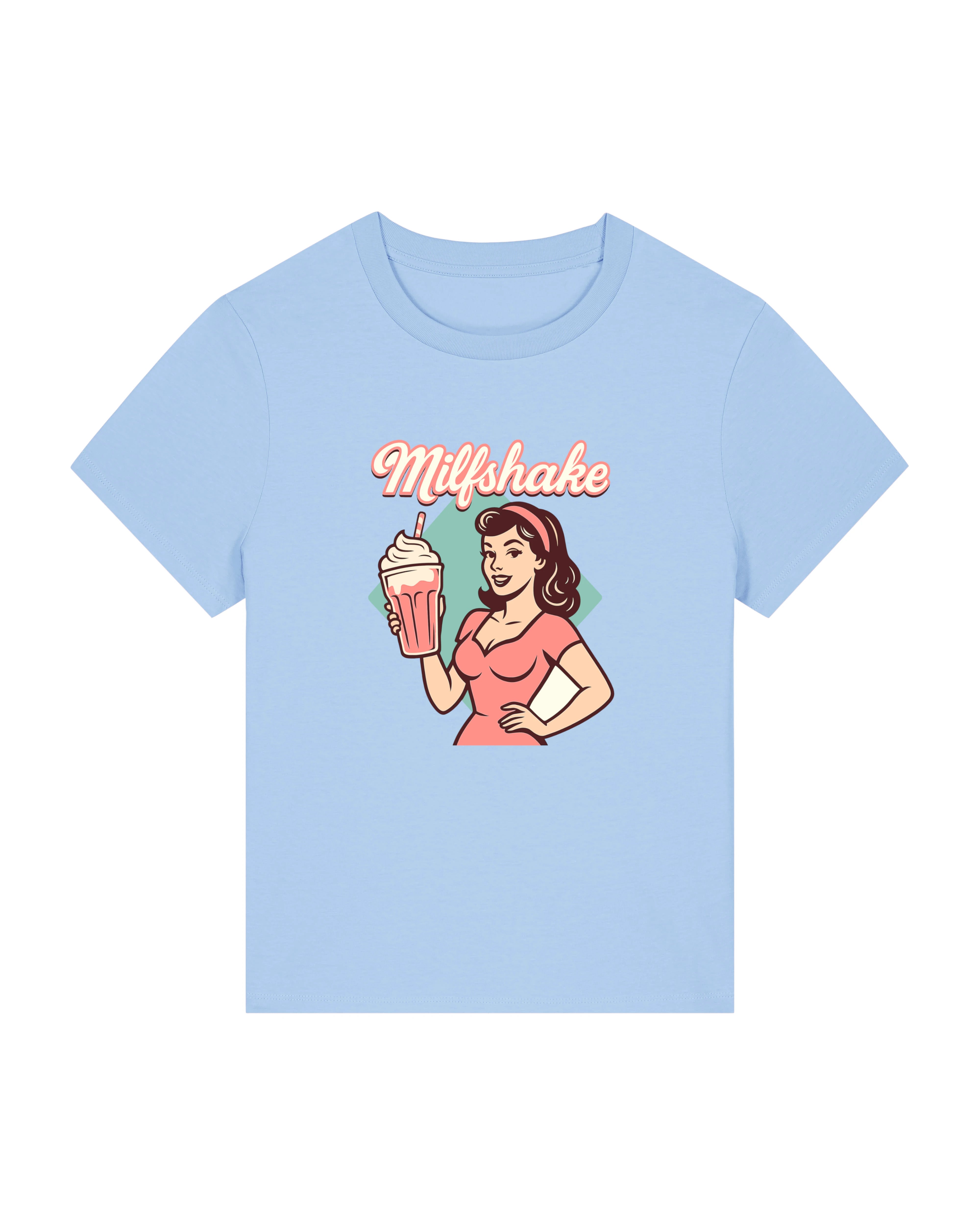 Milfshake T-Shirt lustig Retro Vintage Grafik | Teeflix