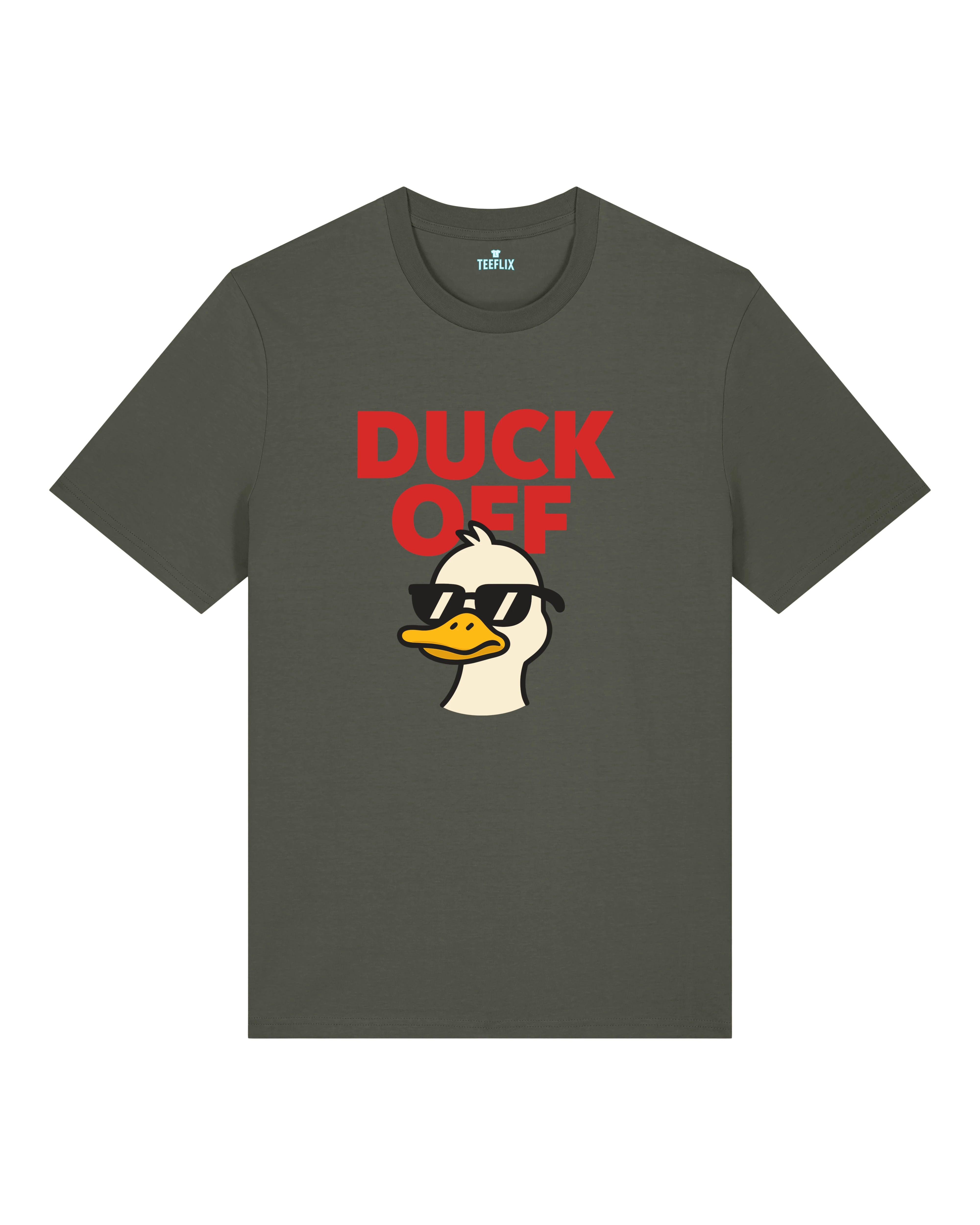 Lustiges Shirt Duck Off Ente mit Sonnenbrille | Teeflix
