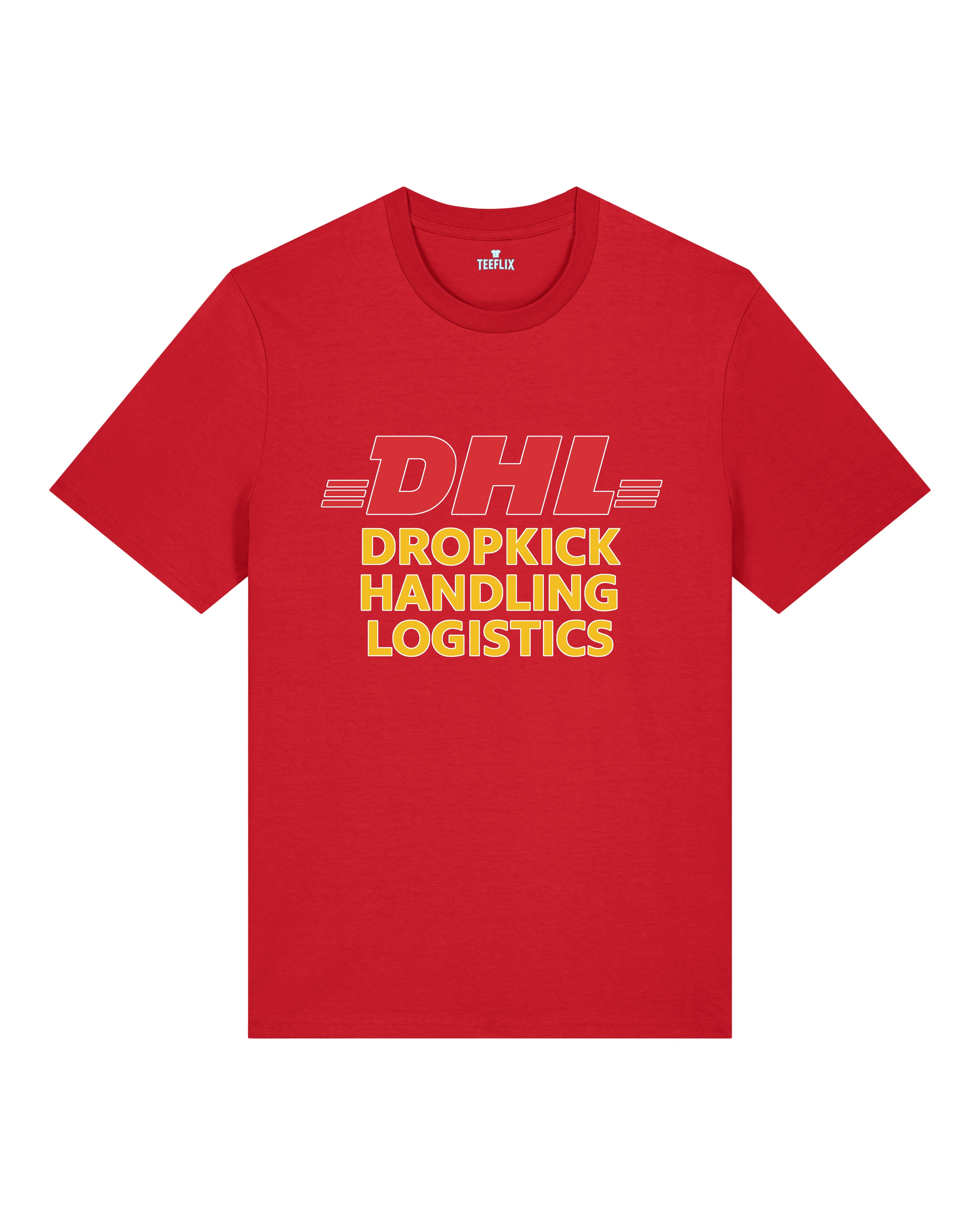 DHL Parodie Dropkick Handling Logistics Lustiges Shirt | Teeflix