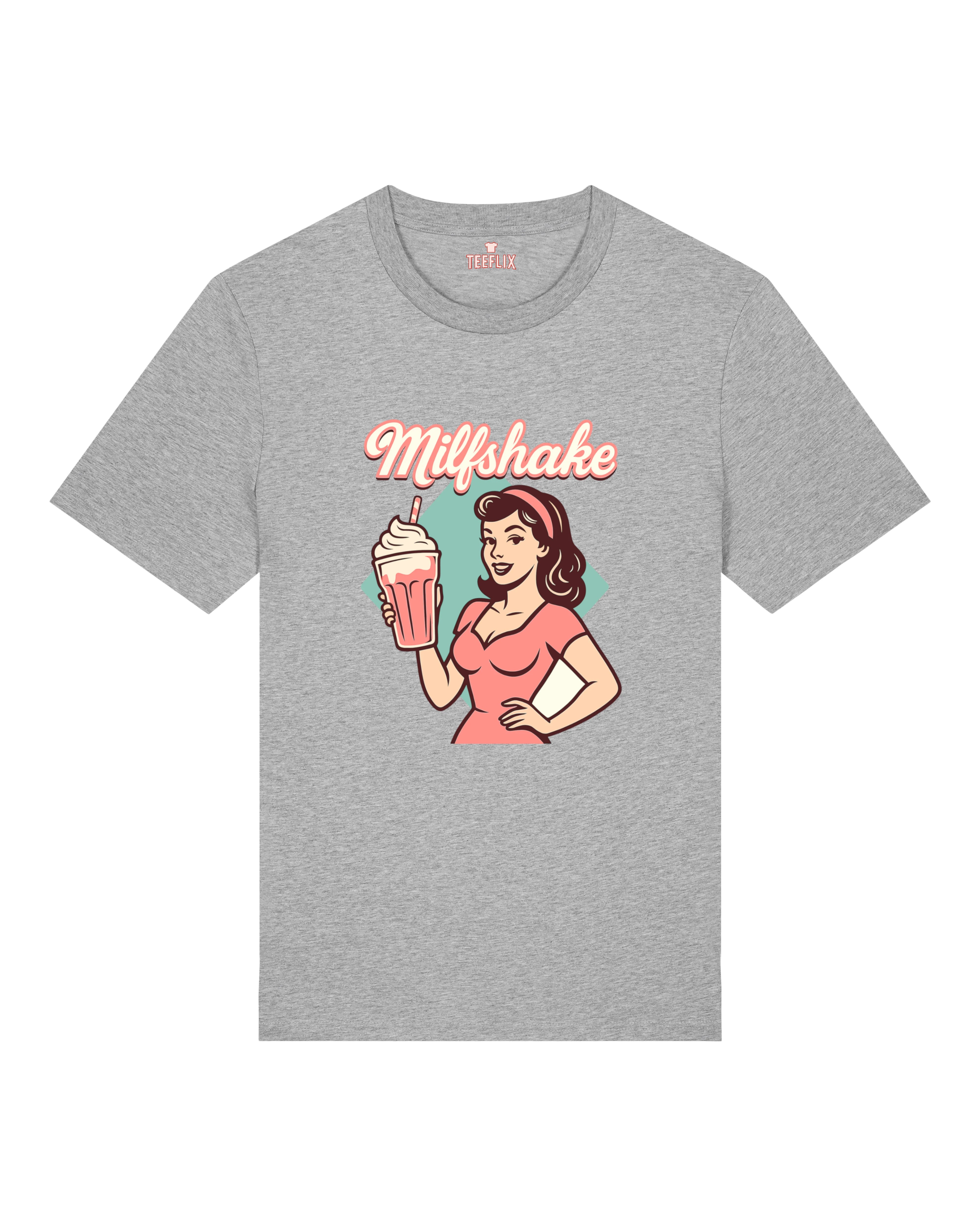 Milfshake T-Shirt Retro witzig | Teeflix