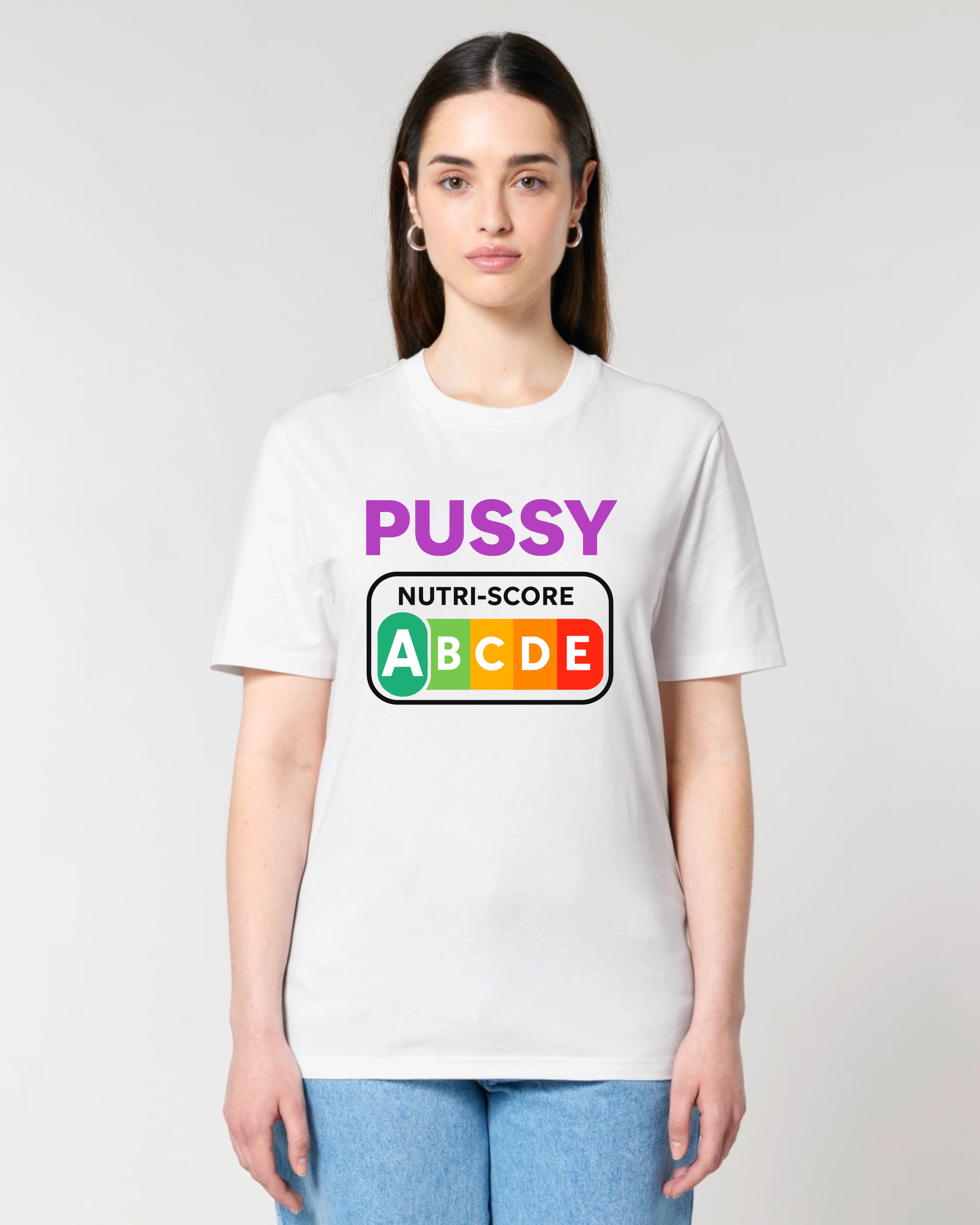 Pussy Nutri-Score T-Shirt – Freches Funshirt für Selbstbewusste | Teeflix
