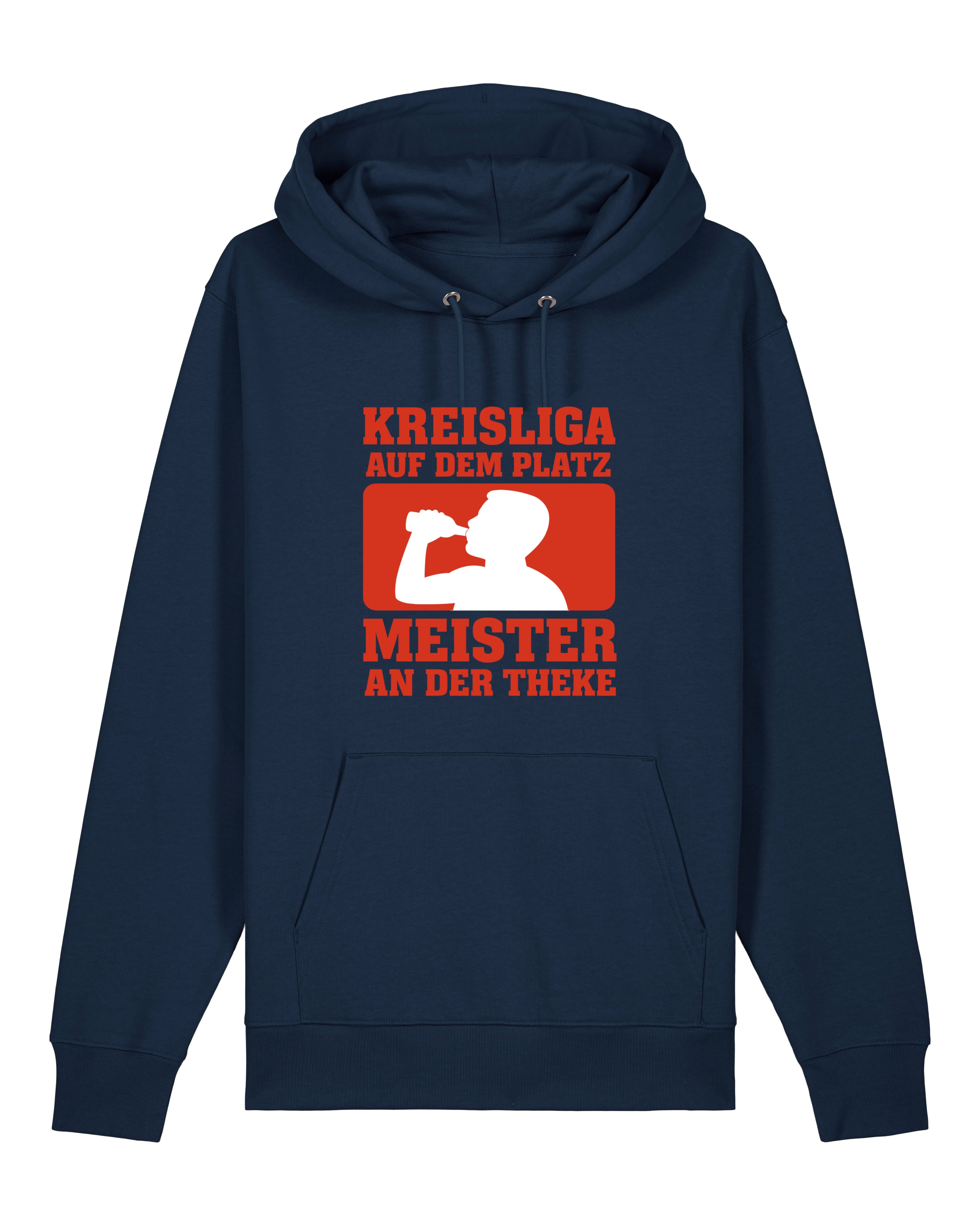 Kreisliga Hoodie Fußball Spruch Lustig Bier Meister Theke | Teeflix
