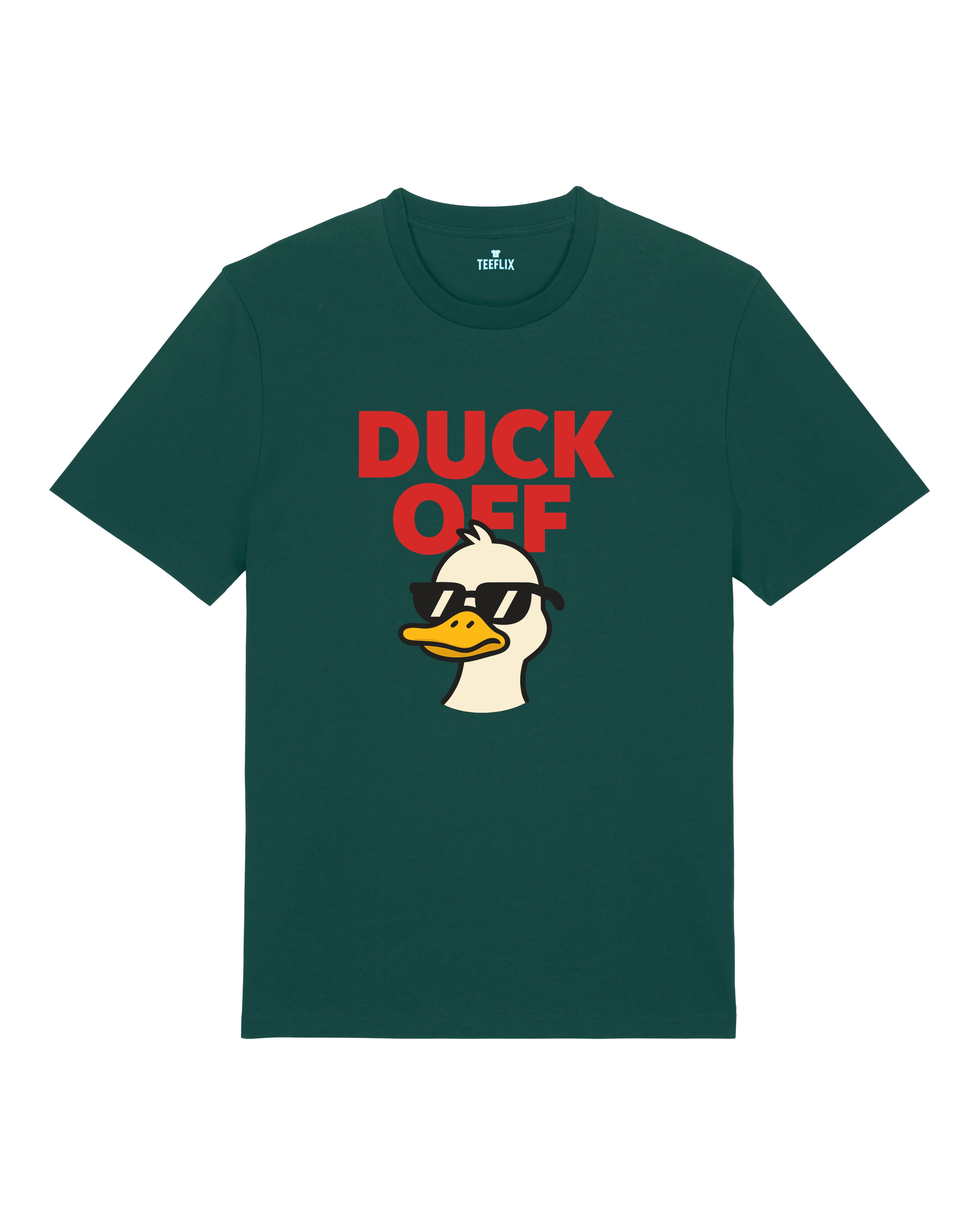 Lustiges Shirt Duck Off Ente mit Sonnenbrille | Teeflix
