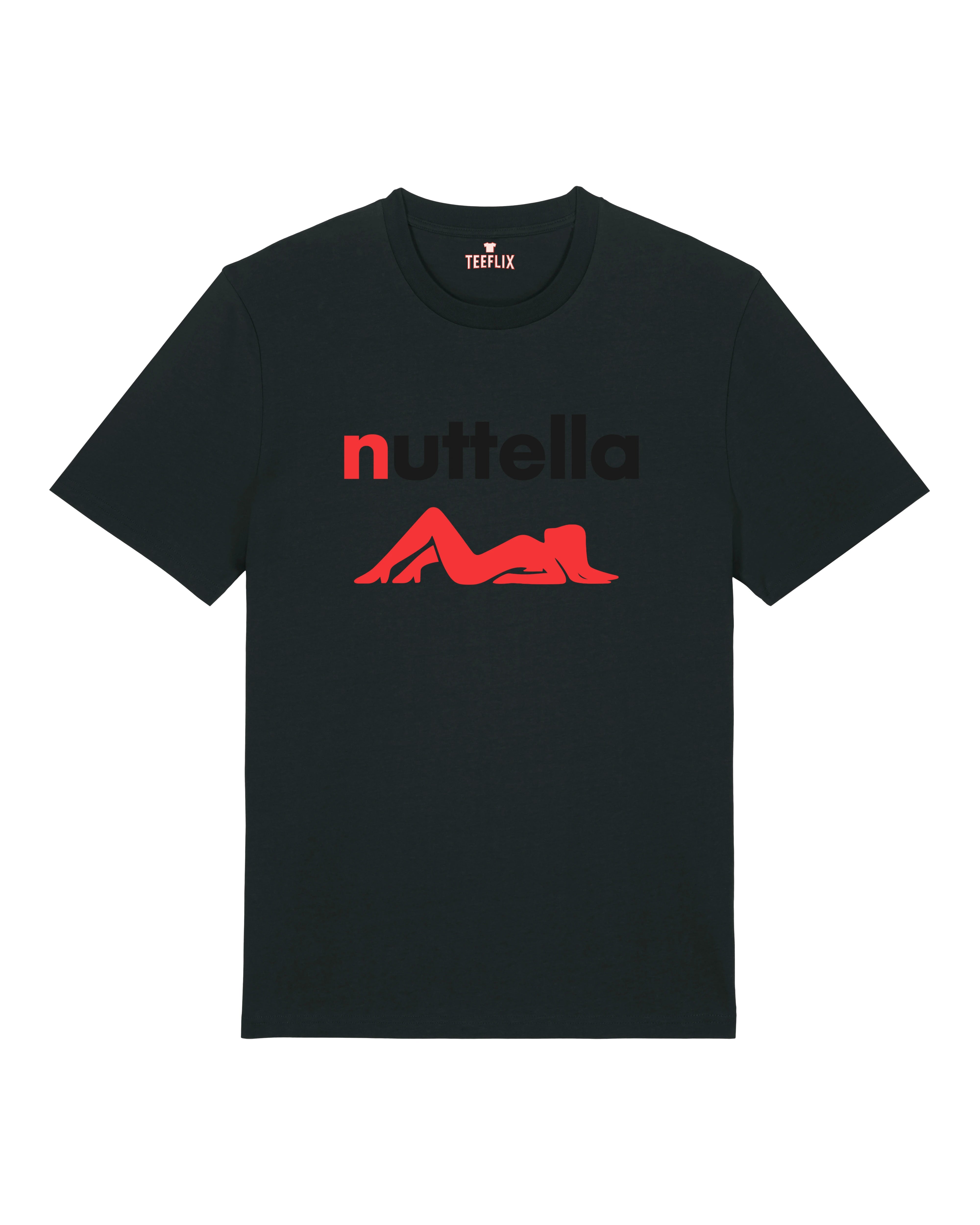 Nuttella Parodie T-Shirt lustig Retro Druck | Teeflix