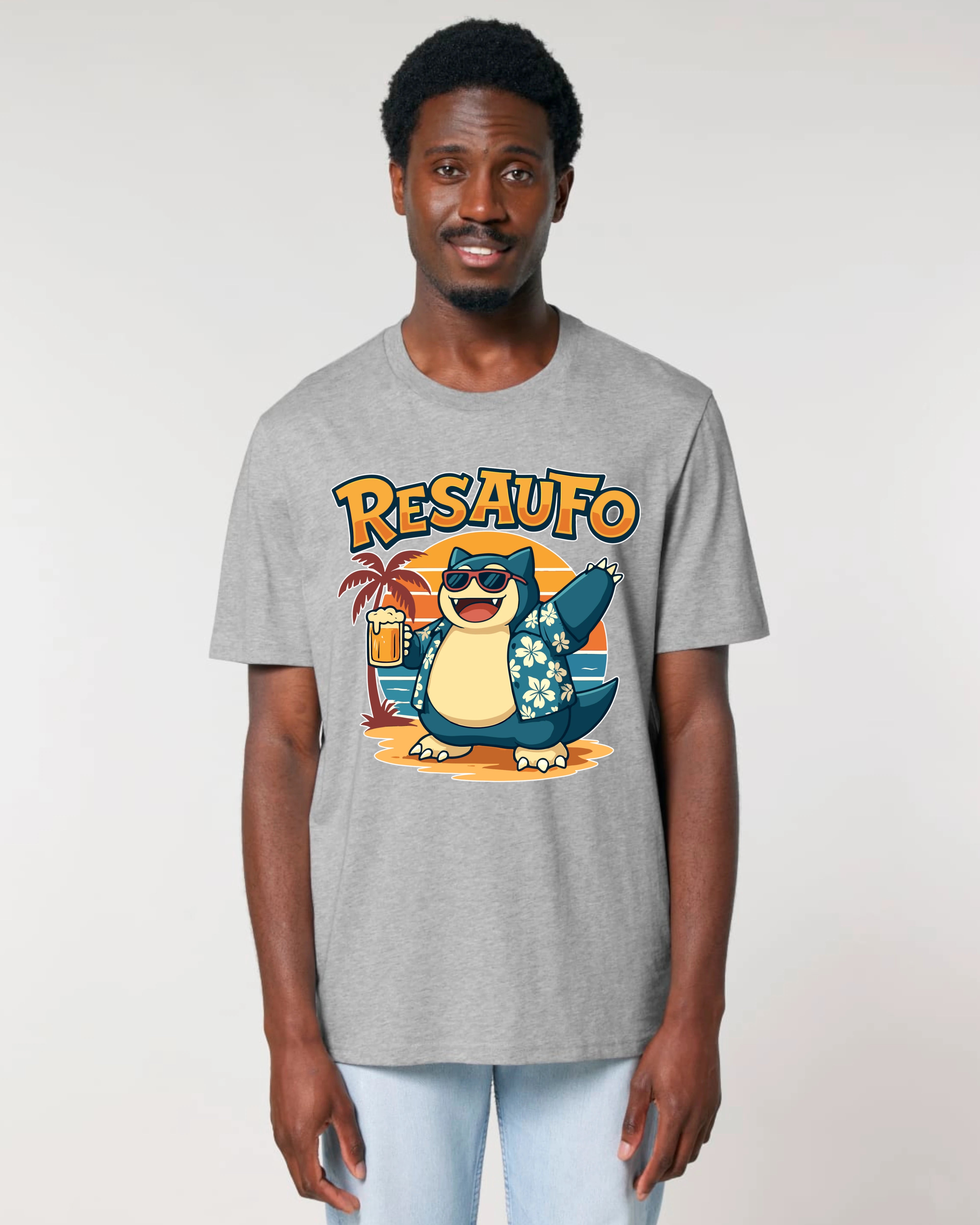 Resaufo – Snorlax Party T-Shirt für Festival & Saufurlaub | Teeflix