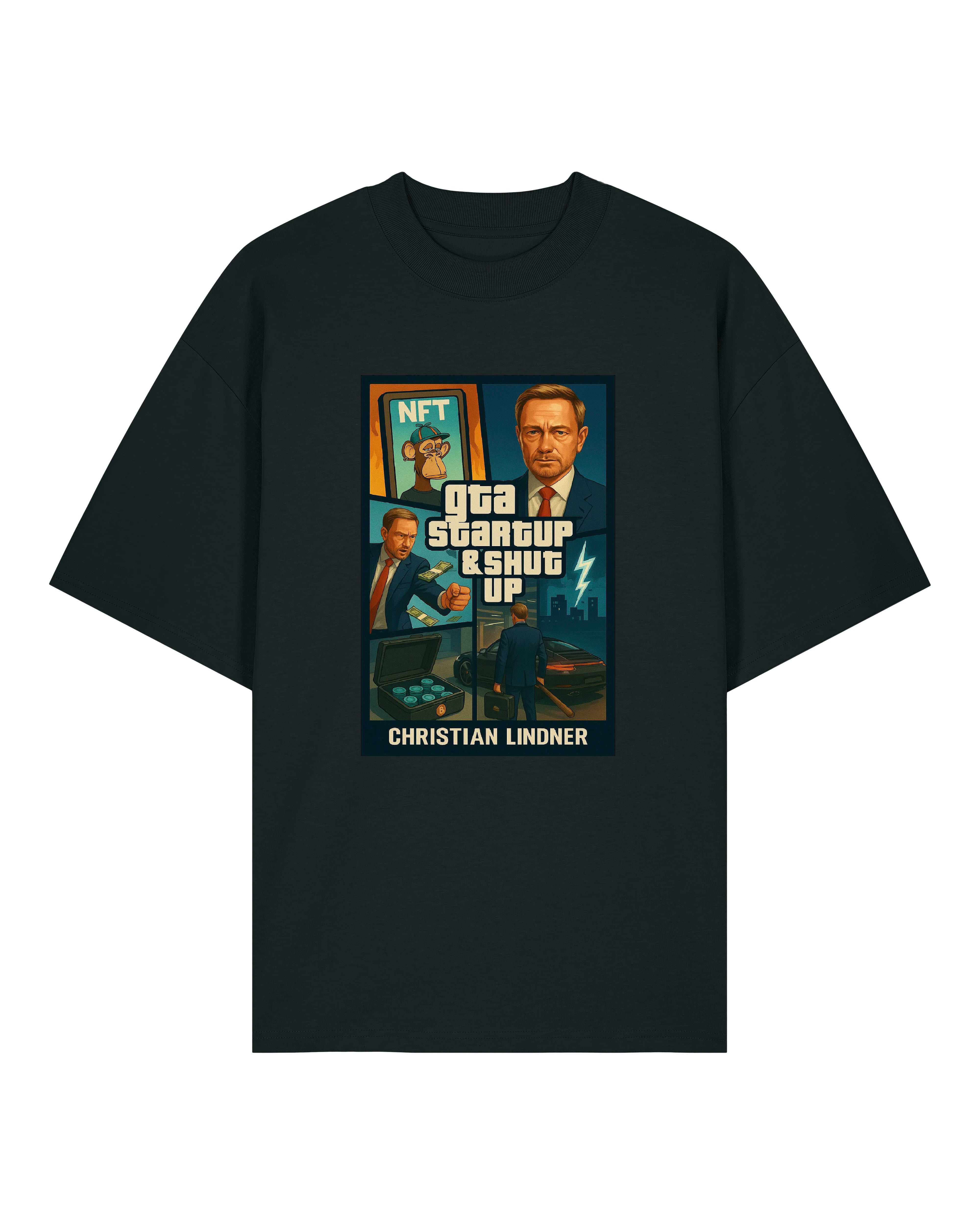 gta startup & shut up Oversized Shirt
